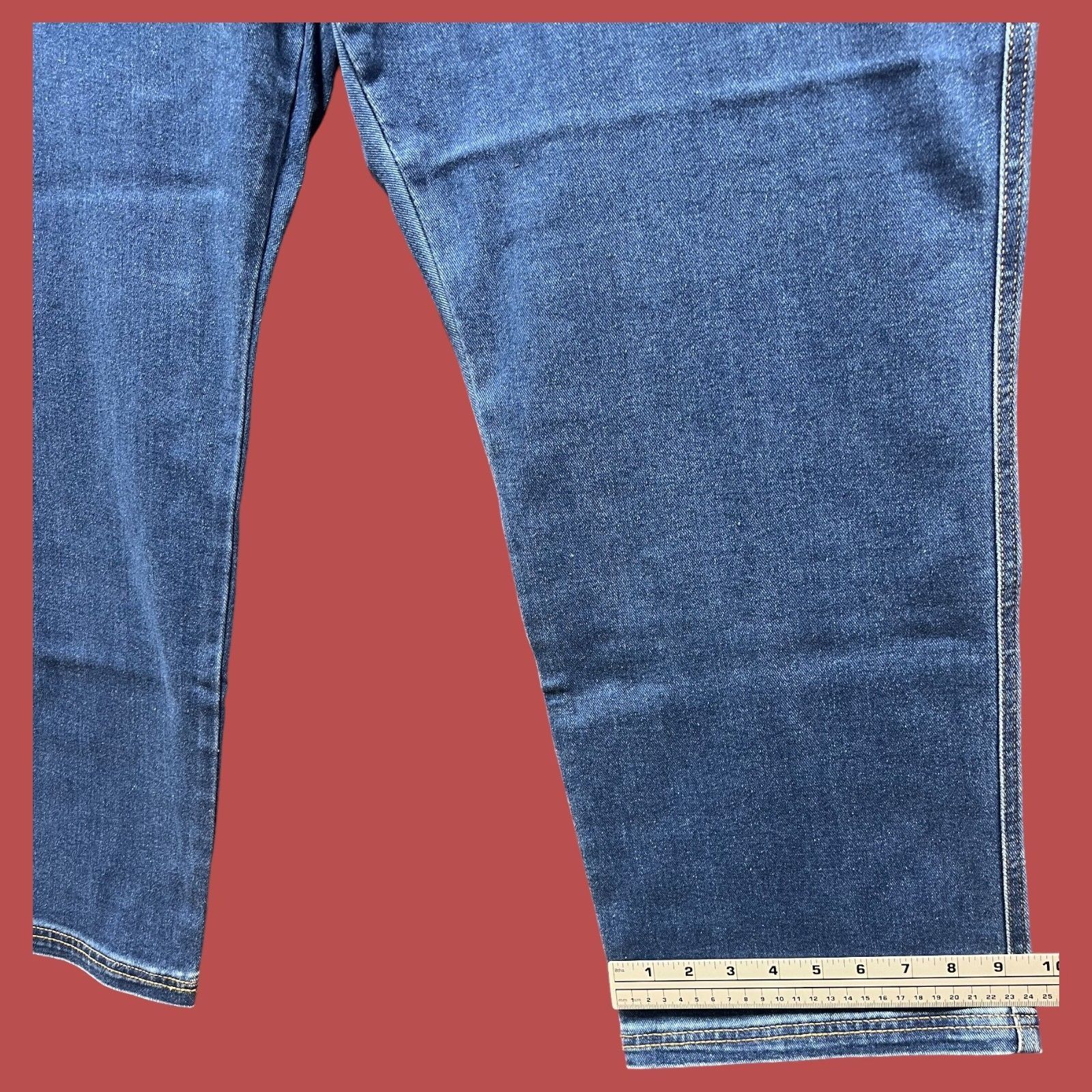 Other Knox Rose - Women's High Waist Stretch Pants - Blue - 3X Size 42" / US 20 - 7 Thumbnail