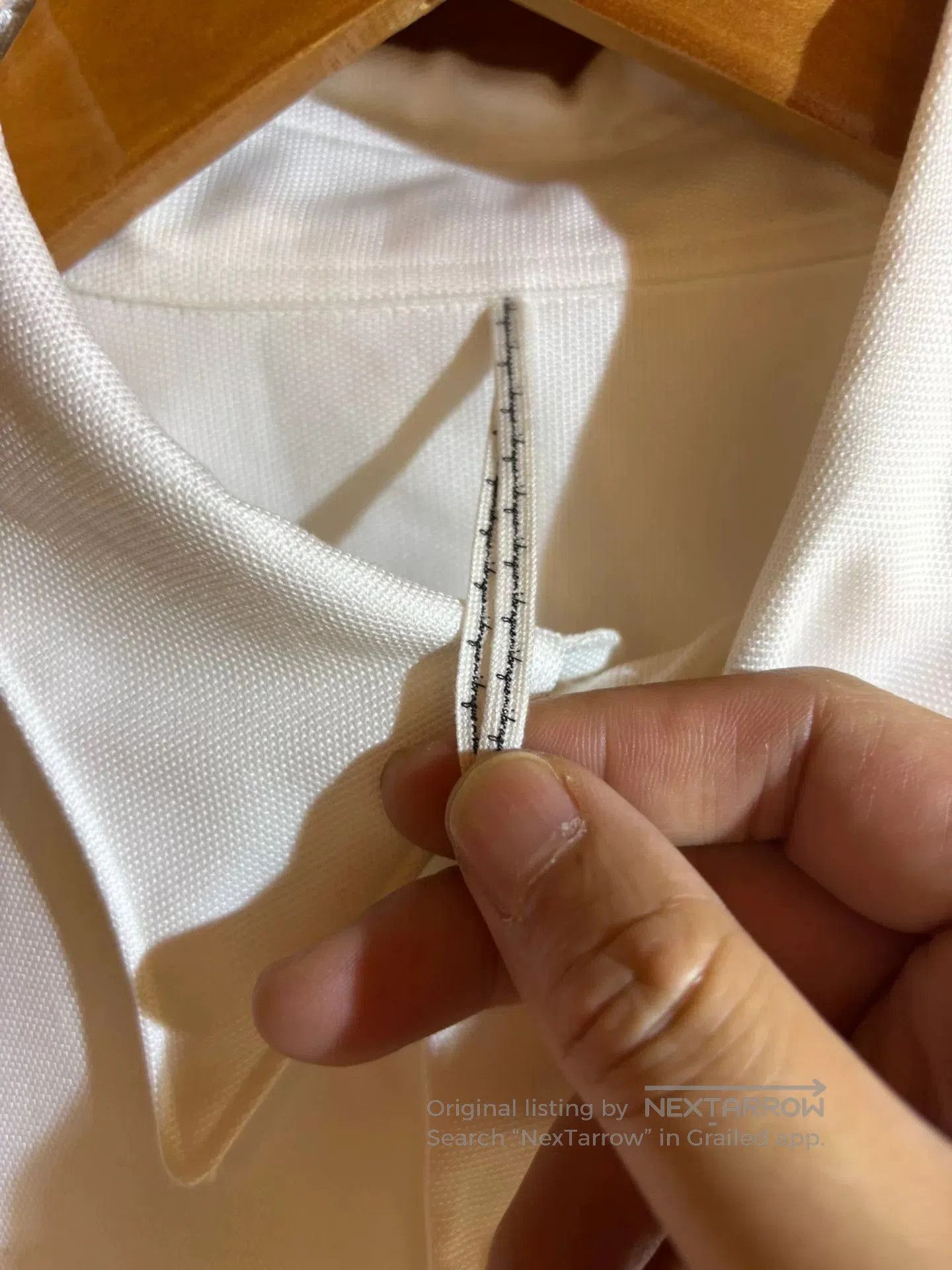 M.Nii Men's Brapue Italian Arc Collar Shirt. Size US M / EU 48-50 / 2 - 3 Thumbnail
