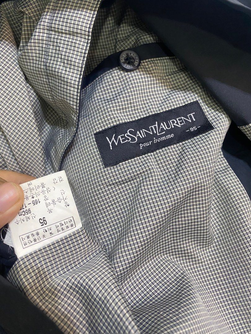 Yves Saint Laurent 🥳need gone🥳YSL BIG LOGO casual jacket Size US L / EU 52-54 / 3 - 4 Thumbnail
