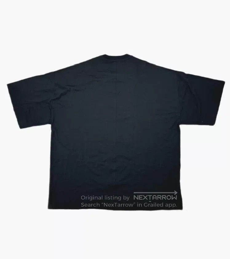 Rick Owens RICK OWENS Loose Front Letter Pattern Logo Short Sleeve T- Size US XL / EU 56 / 4 - 4 Thumbnail