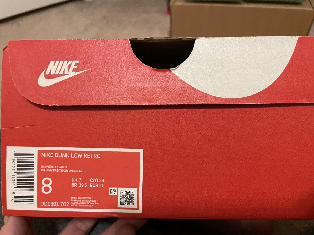 Nike Nike Dunk Low Arizona State / university gold Size US 8 / EU 41 - 11 Thumbnail