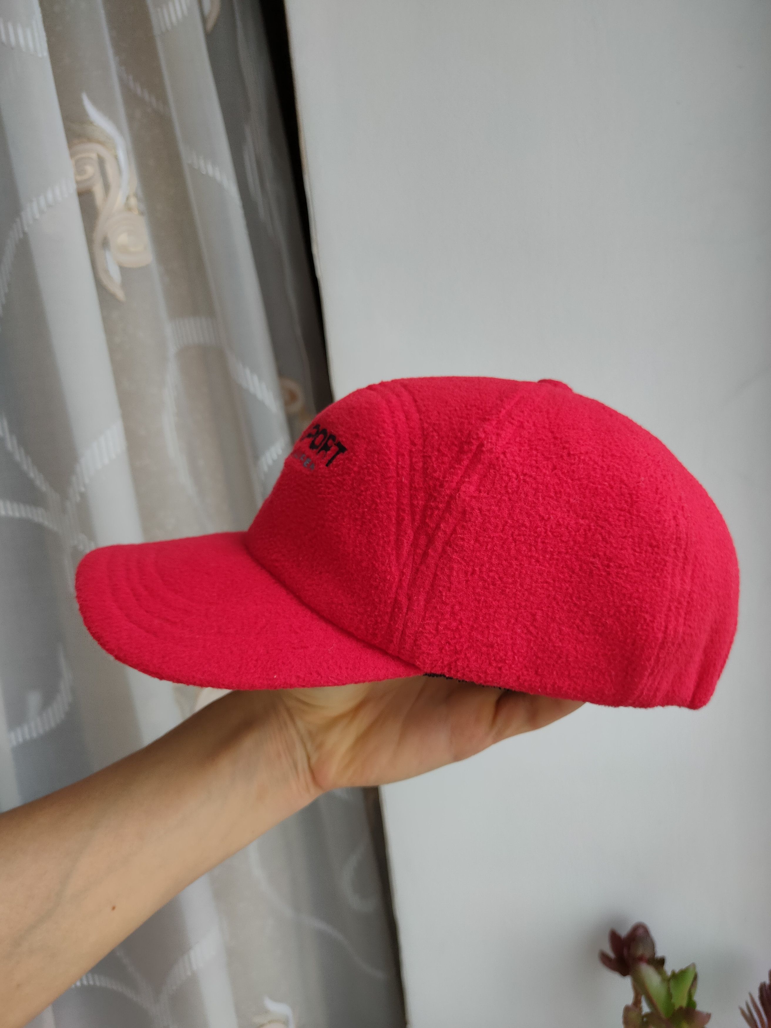 Polo Ralph Lauren Polo Ralph Lauren Sport USA vintage Y2K fleece cap hat Size ONE SIZE - 4 Thumbnail