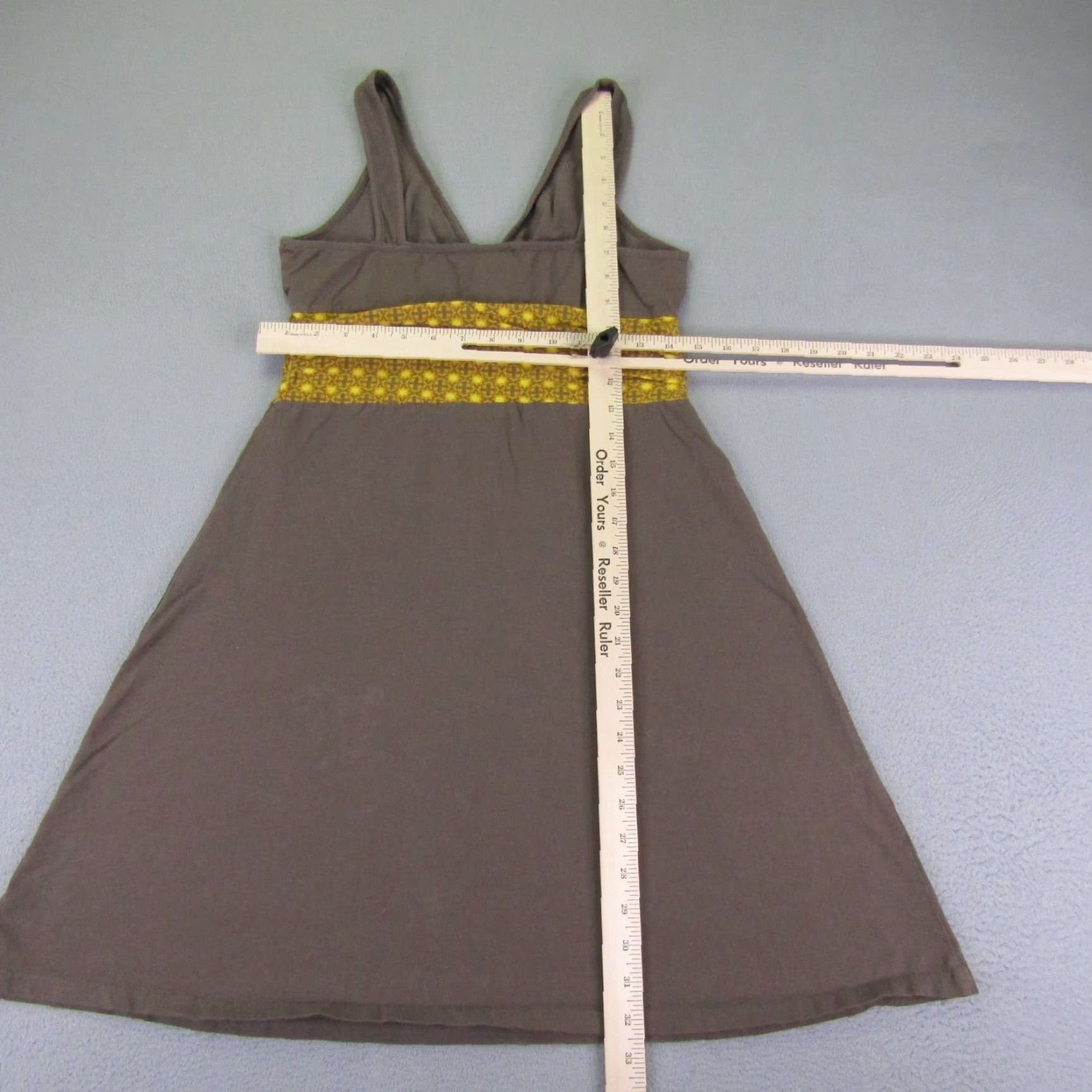 Patagonia Patagonia Dress Womens Medium Brown Gold Margot Sleeveless Tank Top Organic Sun Dress Casual Sundress A-Line Knit Size M / US 6-8 / IT 42-44 - 6 Thumbnail
