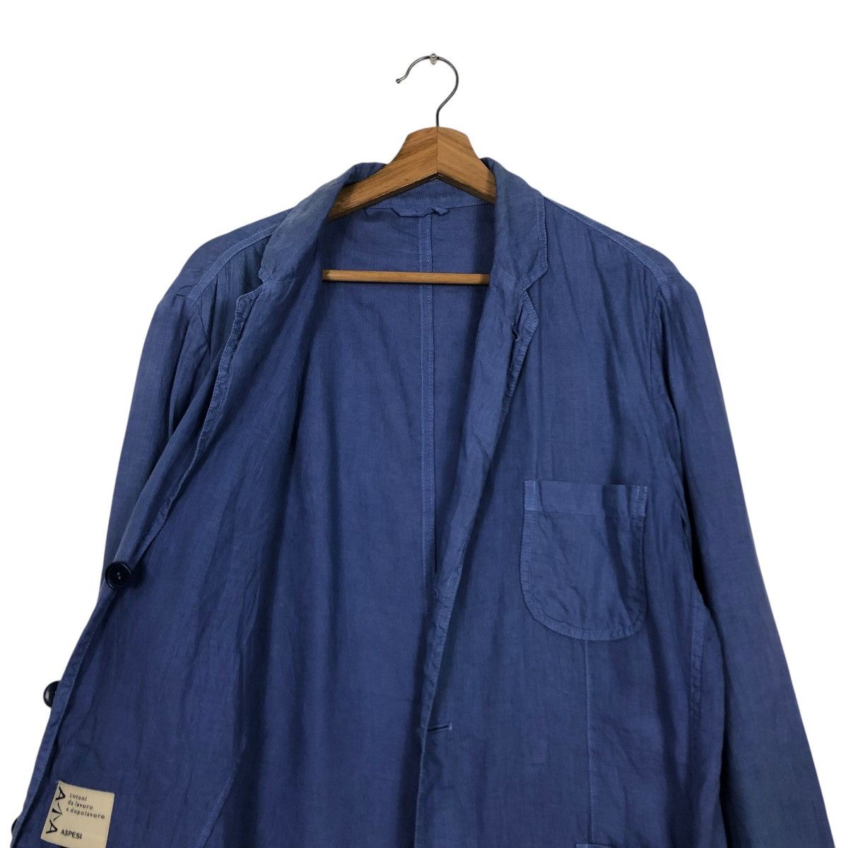 Aspesi 🔥VINTAGE CHORE JACKET RICH BLUE ASPESI MADE IN BULGARIA Size US L / EU 52-54 / 3 - 14 Thumbnail