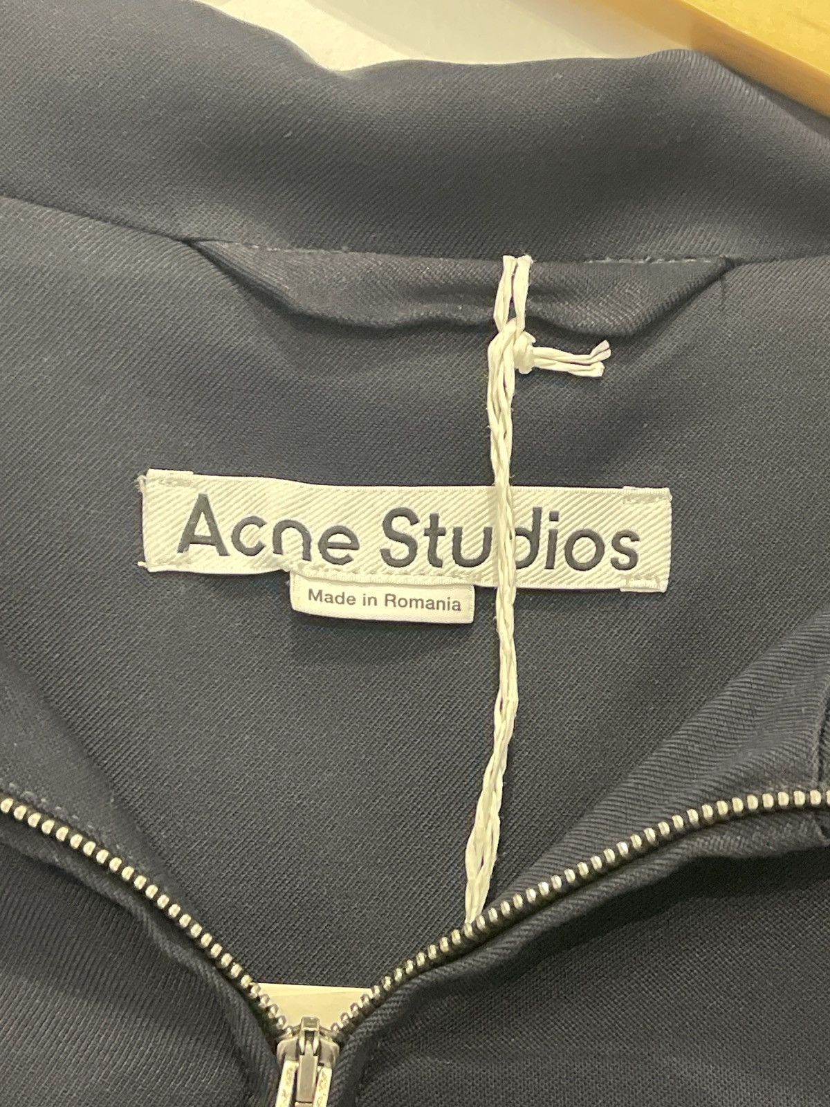Acne Studios Acne Studios Fluid Tracksuit Jacket Navy Size US L / EU 52-54 / 3 - 4 Thumbnail