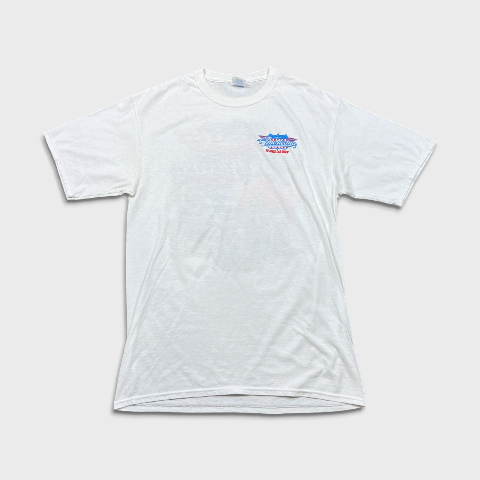 NASCAR × Vintage 2021 Americana Car T Shirt Hot Rod Racing Short Sleeve Tee Size US L / EU 52-54 / 3 - 3 Thumbnail