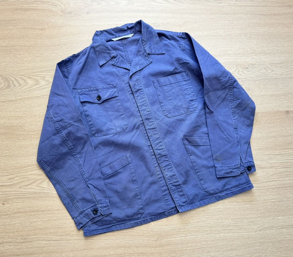 Vintage European Worker Le Laboureur French Navy Jacket