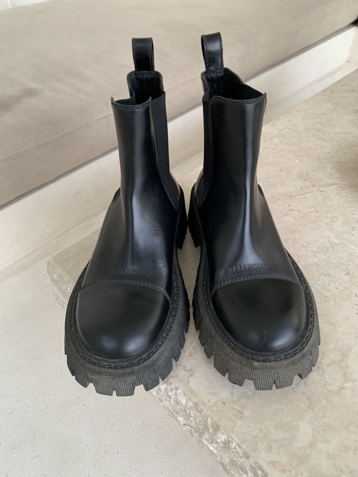Balenciaga Balenciaga Tractor Zip Boots | Grailed