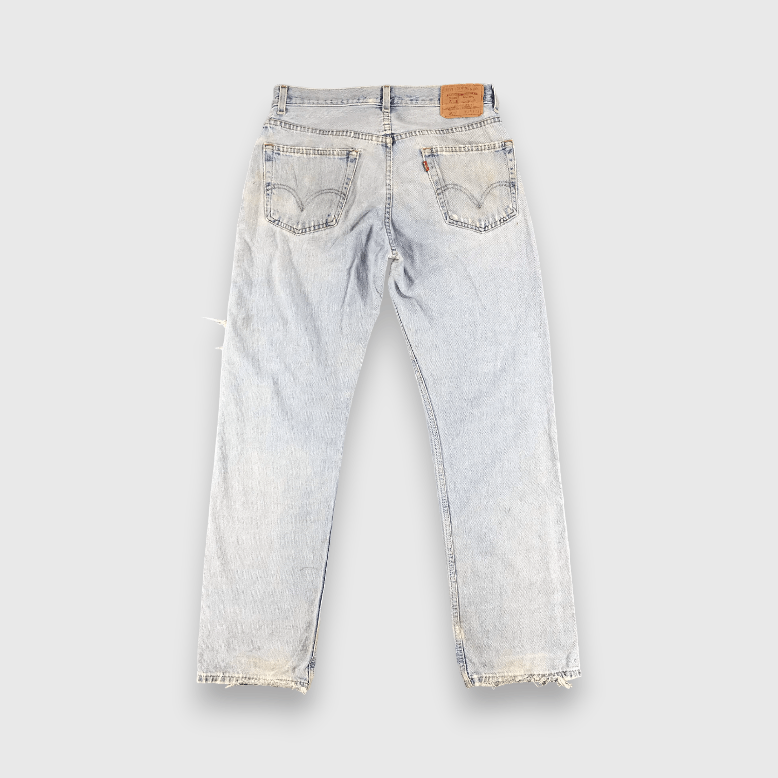Levi's Vintage Levis Jeans Lot 505 Light Washed Denim-J1011 Size US 32 / EU 48 - 2 Thumbnail