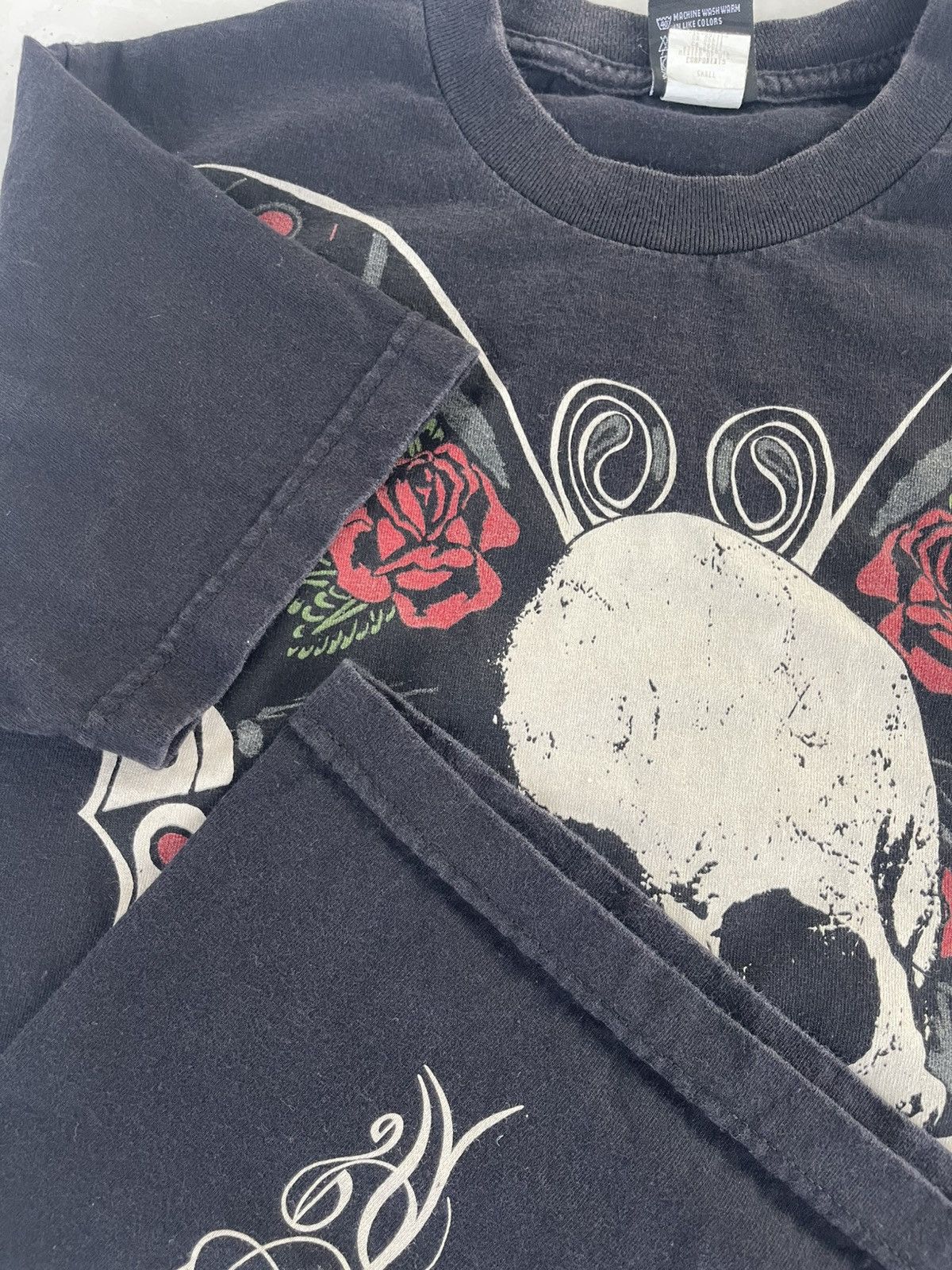 Vintage Vintage Skull Wing Silver Star Shirt Tee Size US S / EU 44-46 / 1 - 9 Thumbnail