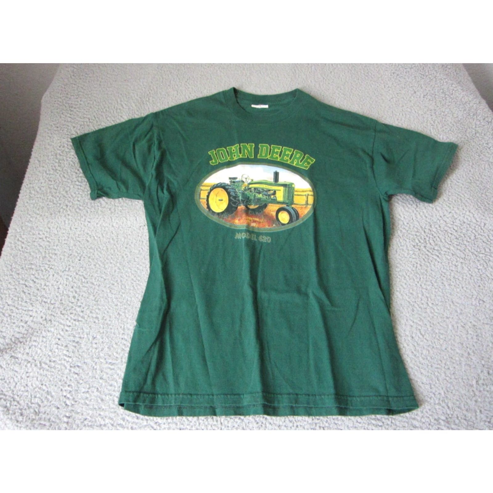 Vintage VINTAGE Tractor Shirt Mens M Green Deere Seed Corn Farmer John Casual Shirt Size US M / EU 48-50 / 2 - 2 Thumbnail