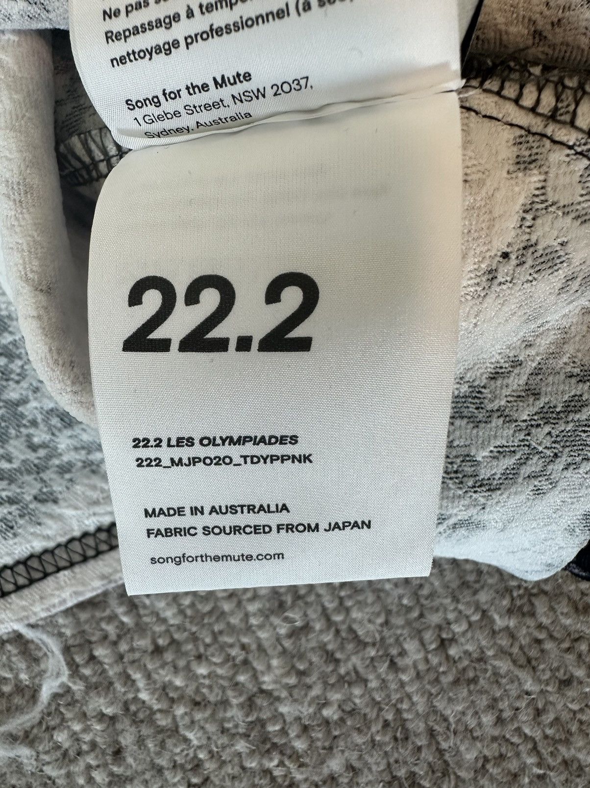 Song For The Mute Distressed hoodie 22.2 Size US M / EU 48-50 / 2 - 9 Thumbnail