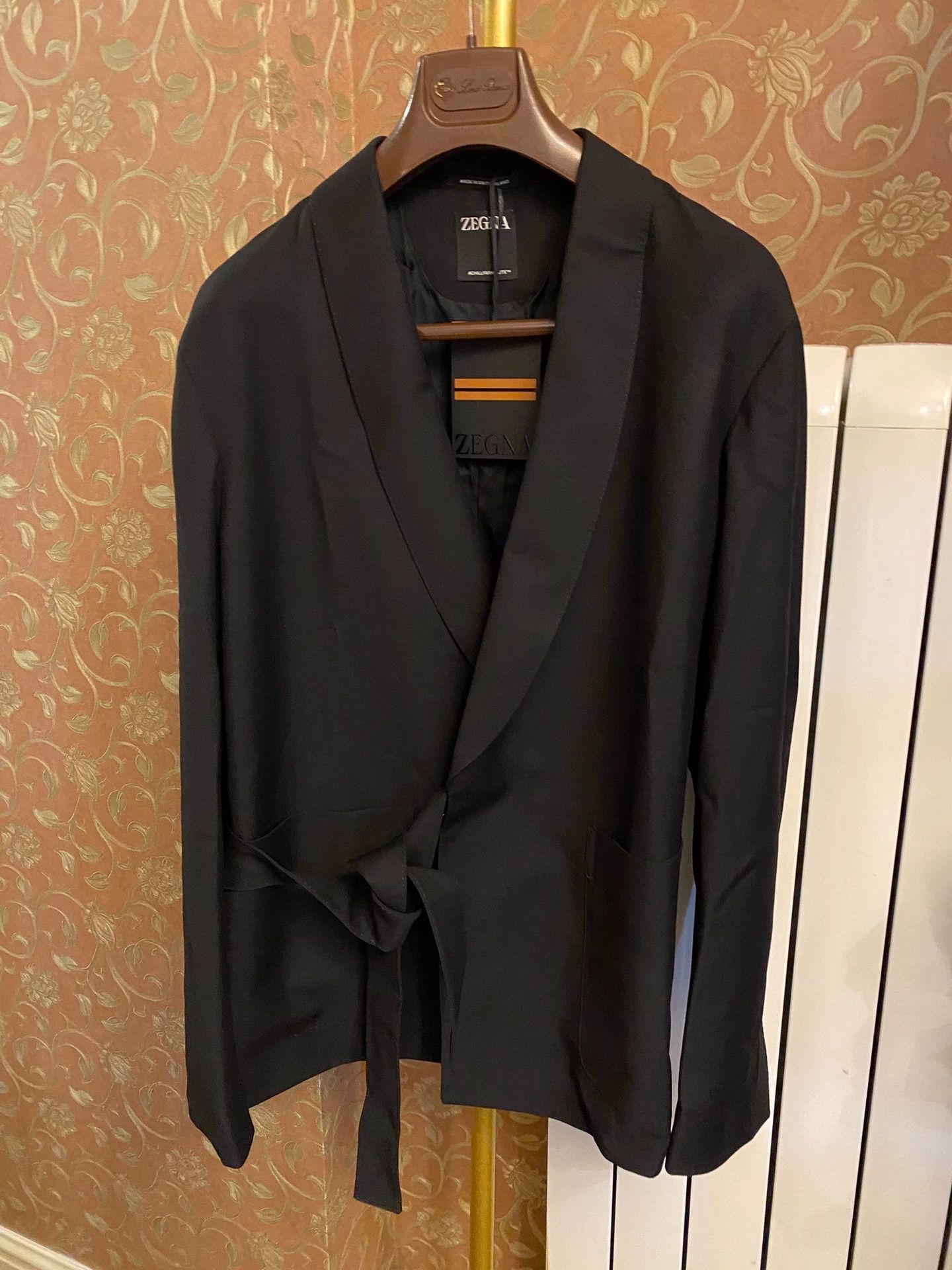 Ermenegildo Zegna Zegna New Swiss Made Runway Wool & Mohair Blazer Size 48R - 1 Thumbnail