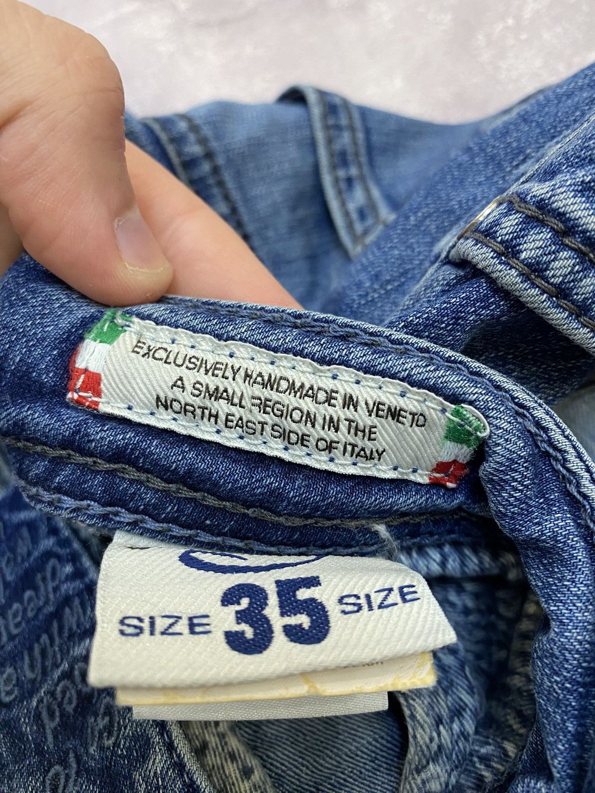 Jacob Cohen Vintage Y2K Jacob Cohen Handmade Tailored Jeans Size 35 Size US 35 - 9 Thumbnail