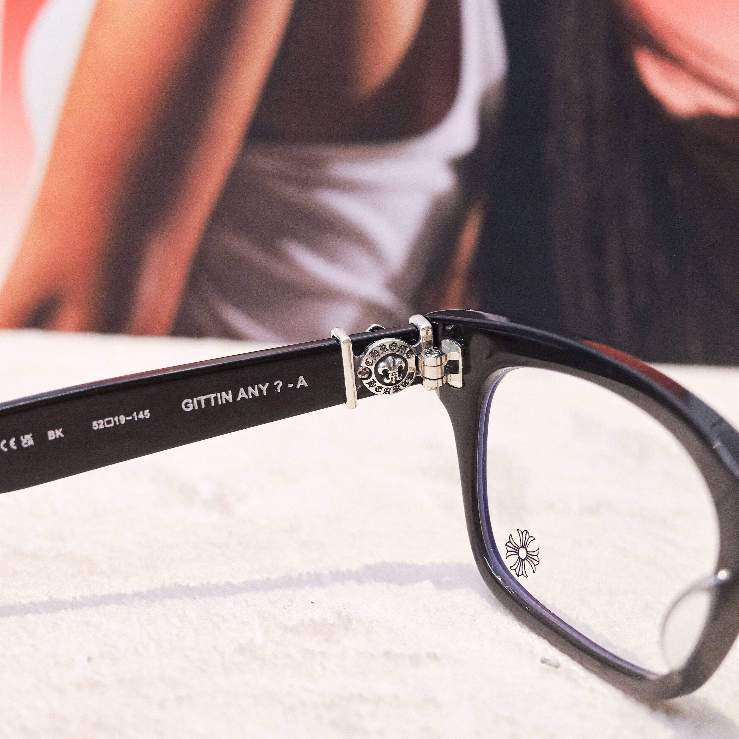 Chrome Hearts CHROME HEARTS GITTIN ANY?-A BK BLACK Size ONE SIZE - 4 Thumbnail