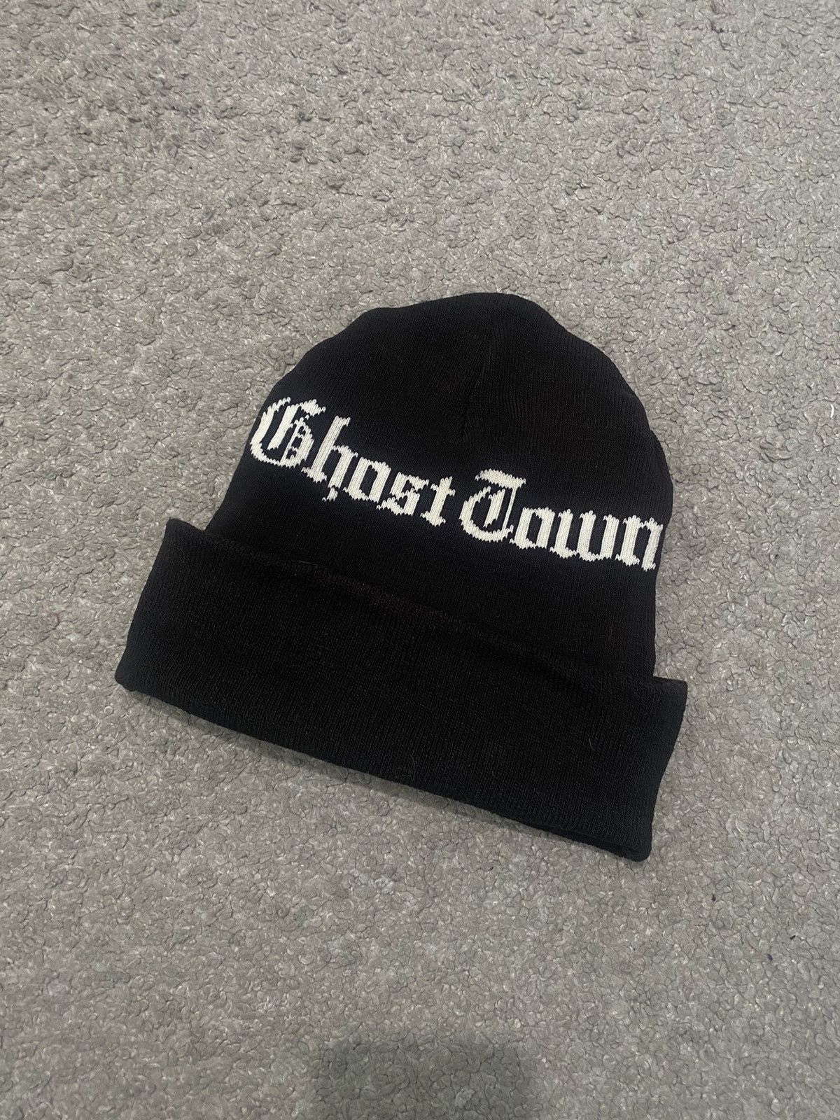 Carhartt × Vintage Carhartt Ghost Town Beanie One size unisex y2k skate hip hop Size ONE SIZE - 1 Thumbnail