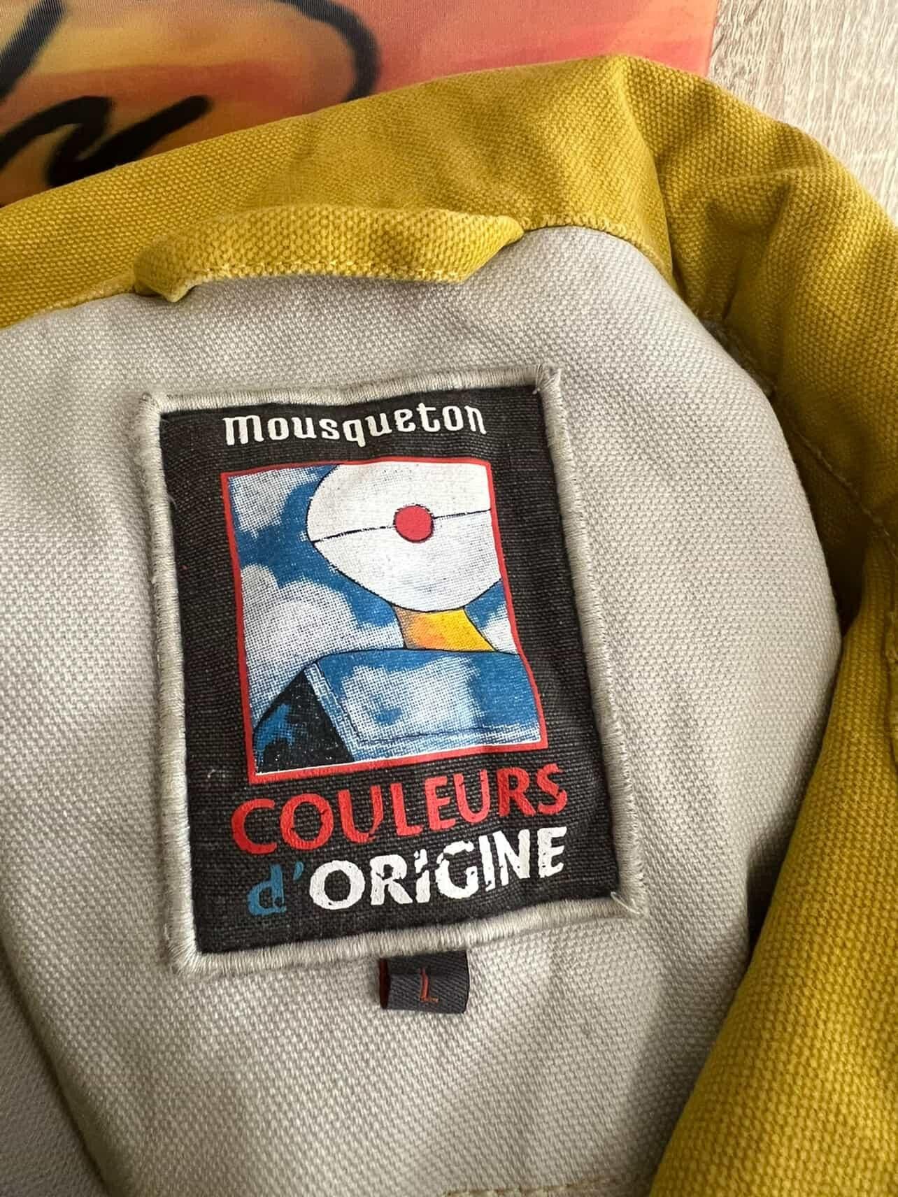 Vintage Vintage 80s 90s Mousqueton Canvas Polo Pullover Shirt 🔥 Size US L / EU 52-54 / 3 - 9 Thumbnail