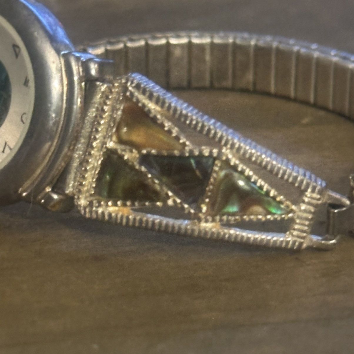 La Gear Vintage L.A. Gear abalone watch Size ONE SIZE - 8 Thumbnail
