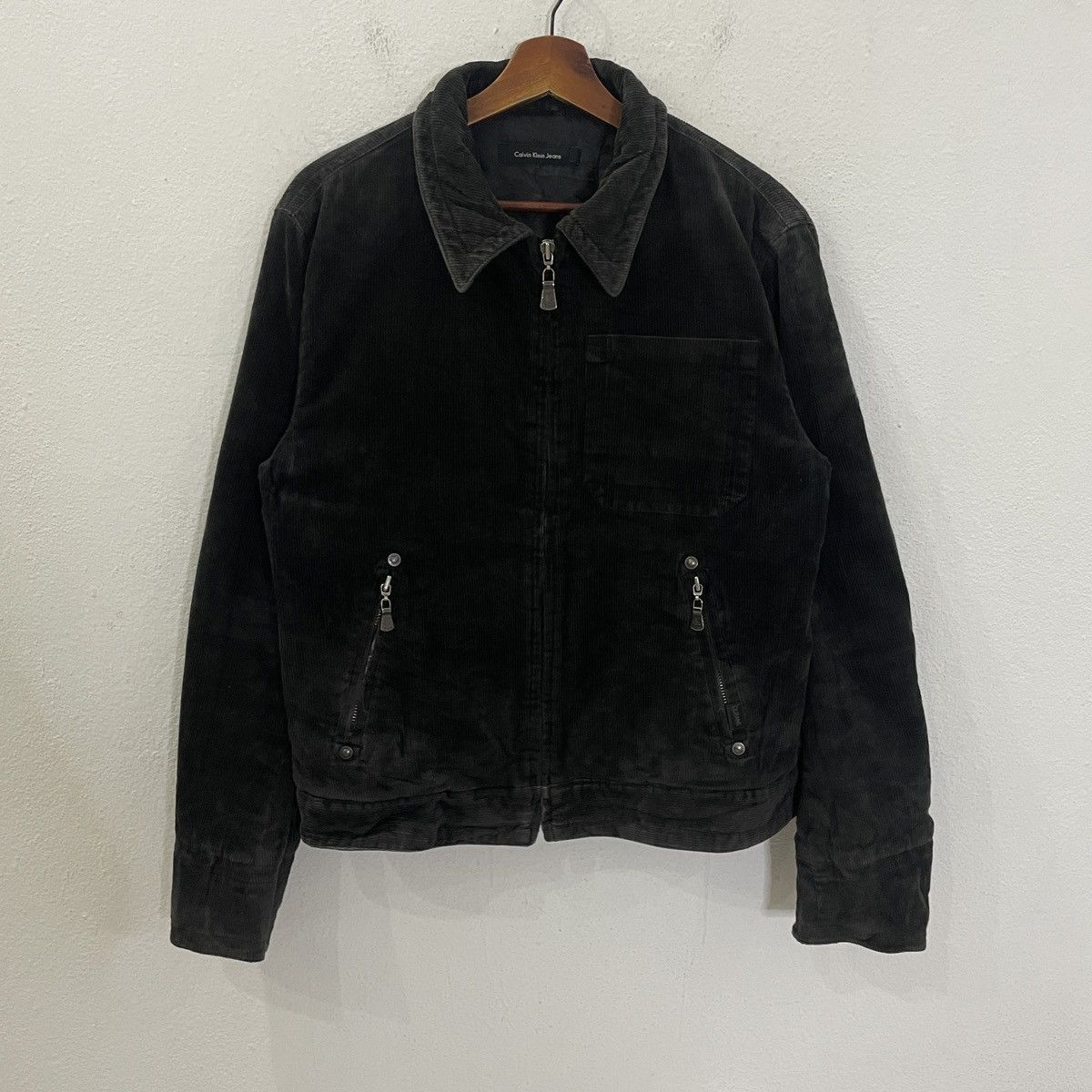Calvin Klein Vintage Calvien Klein Jean Corduroy Jacket Size US M / EU 48-50 / 2 - 1 Thumbnail