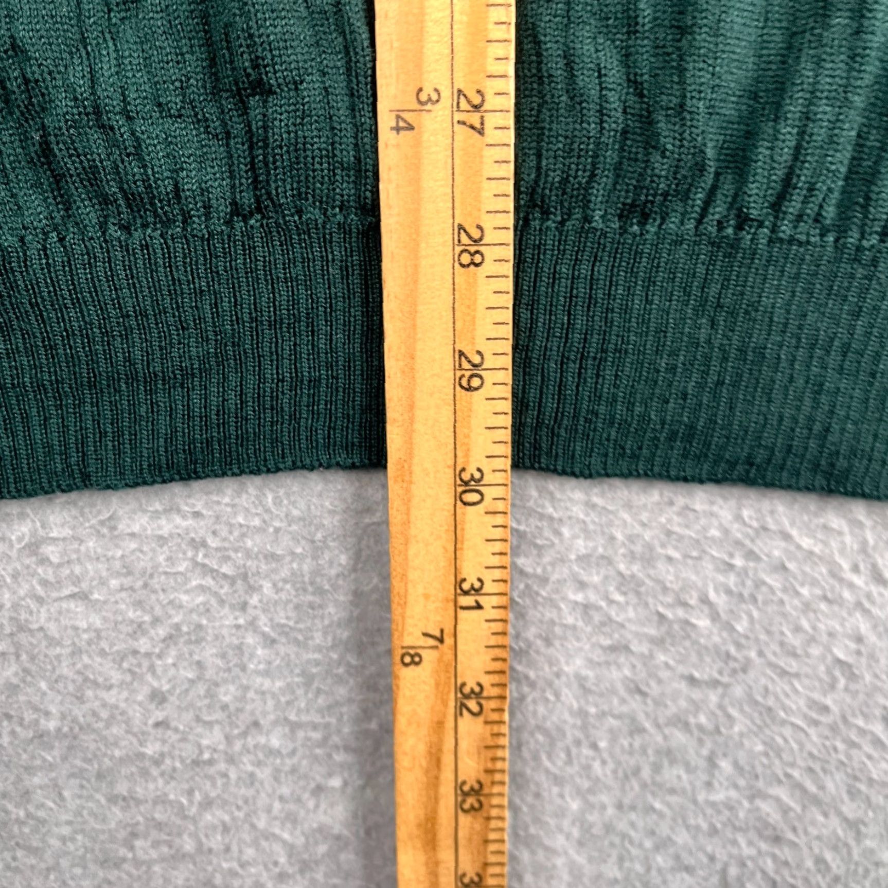 Vintage Cellinni Mirino Wool Knit Sweater XL Green V Neck Long Sleeve Italy Made Mens Size US XL / EU 56 / 4 - 7 Thumbnail