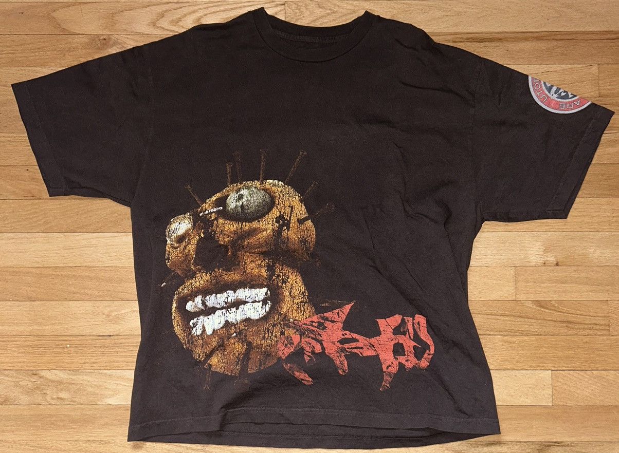 image of Travis Scott Vip Utopia Tour Merchandise in Brown, Men's (Size XL)