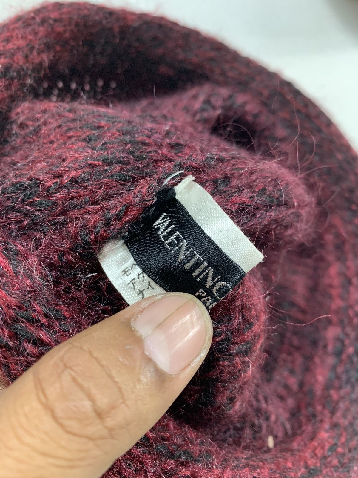 Japanese Brand × Kapital × Vintage Crochet knitted Hairy Beanie Hats RARE Size ONE SIZE - 4 Thumbnail