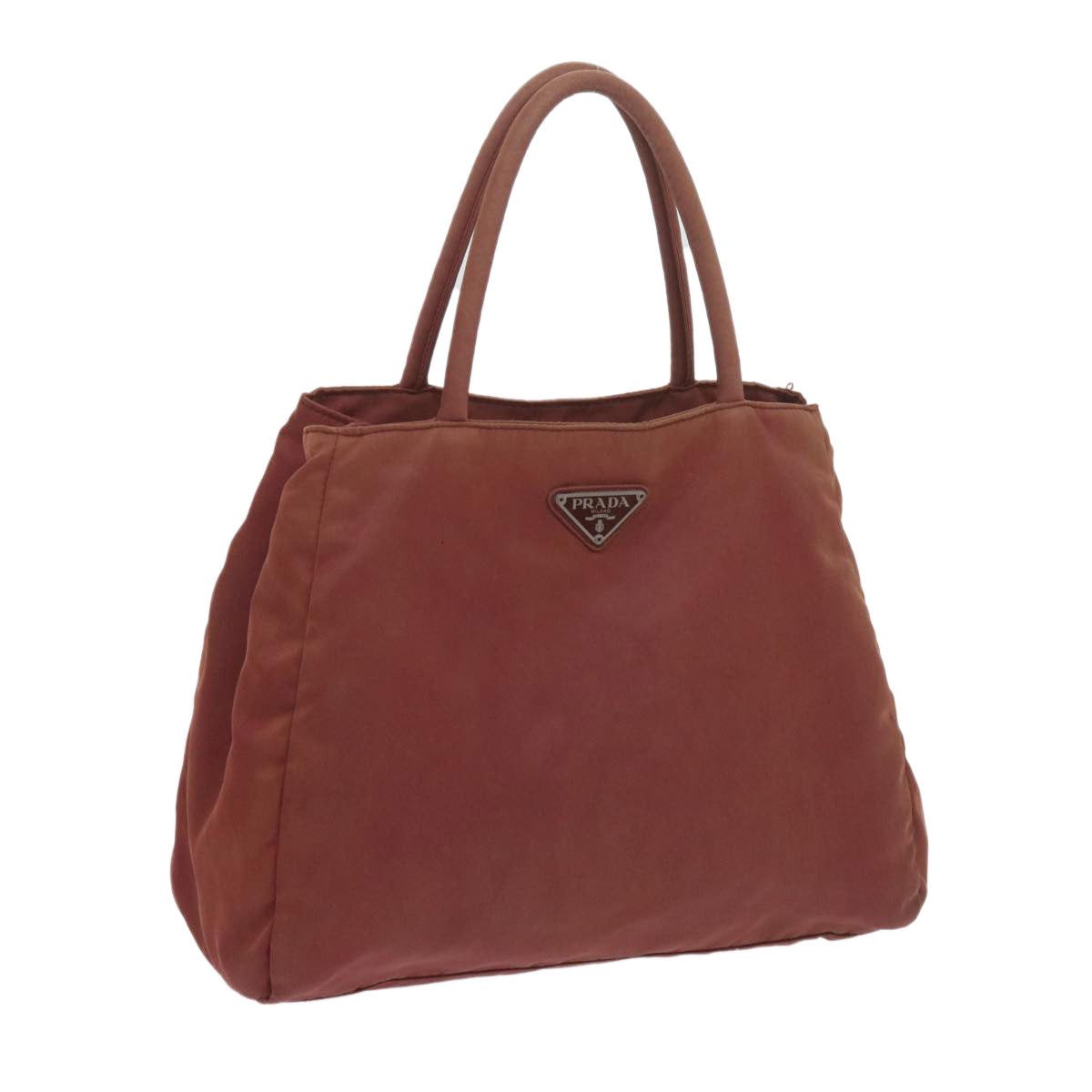 image of Prada Tessuto Handbag in Red, Women's