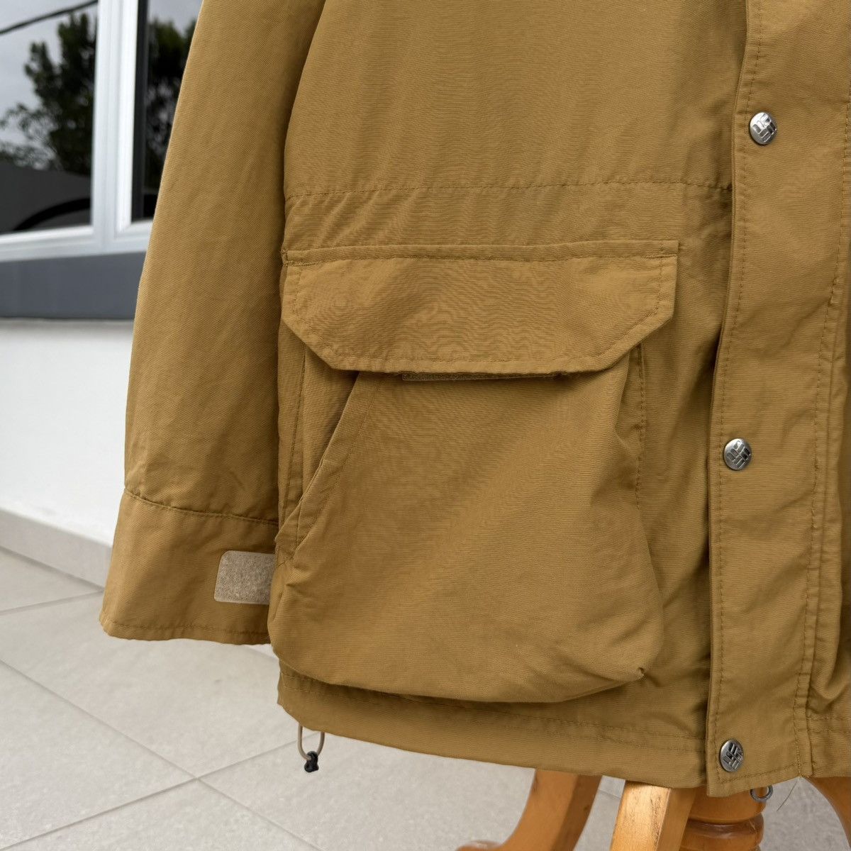 Columbia Columbia Mountain Parka Nylon Jacket With Hoodie Size US S / EU 44-46 / 1 - 4 Thumbnail