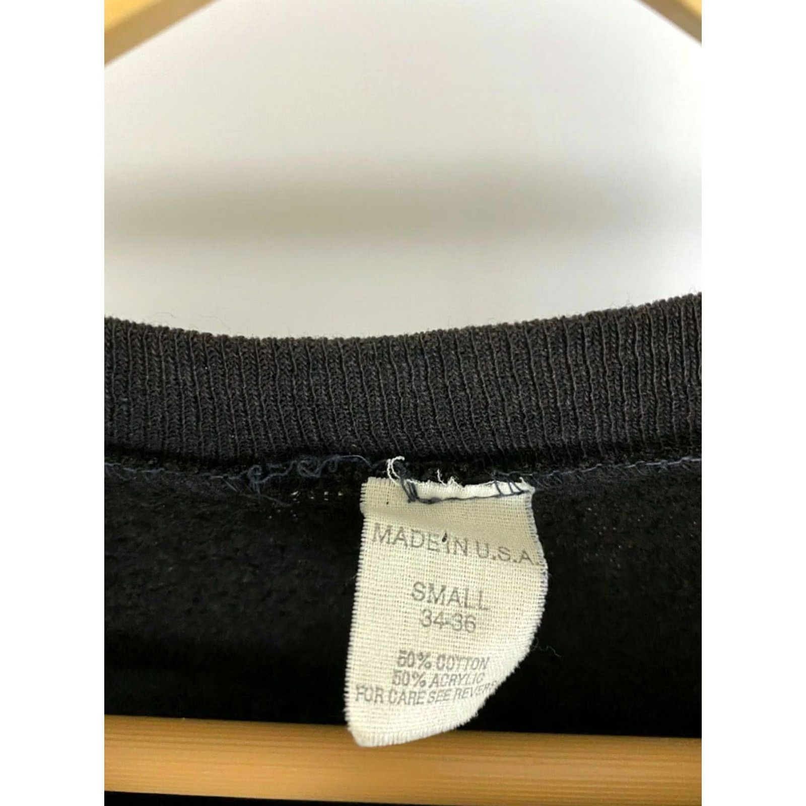 Harley Davidson VINTAGE Harley-Davidson Raglan Sweatshirt Sz S Crewneck Black Logo 80s Men (Harley-Davidson) Size US S / EU 44-46 / 1 - 4 Thumbnail