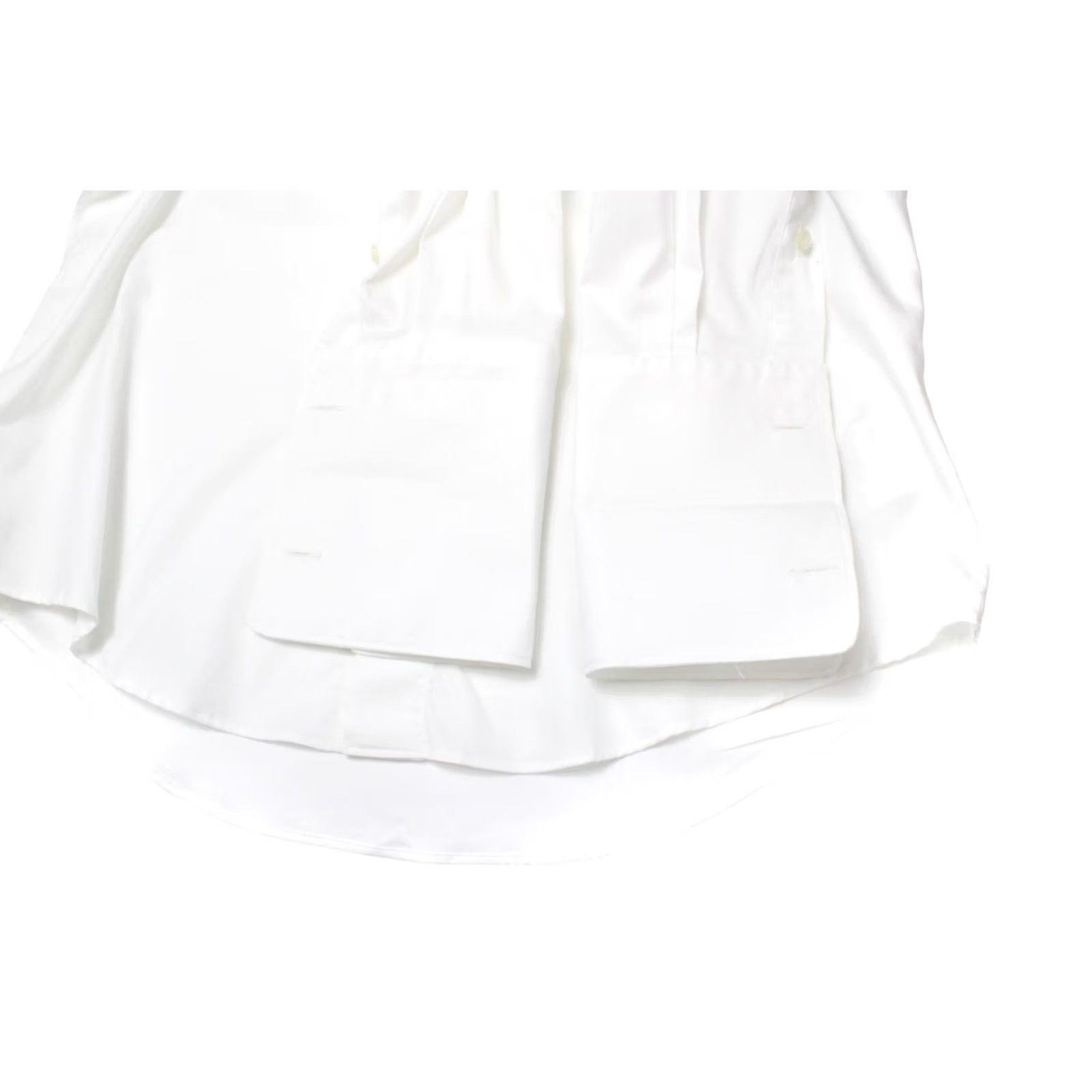 Suitsupply SUITSUPPLY Shirt LARGE White Slim Formal Peter Pan Collar Men's Size 42R - 5 Thumbnail
