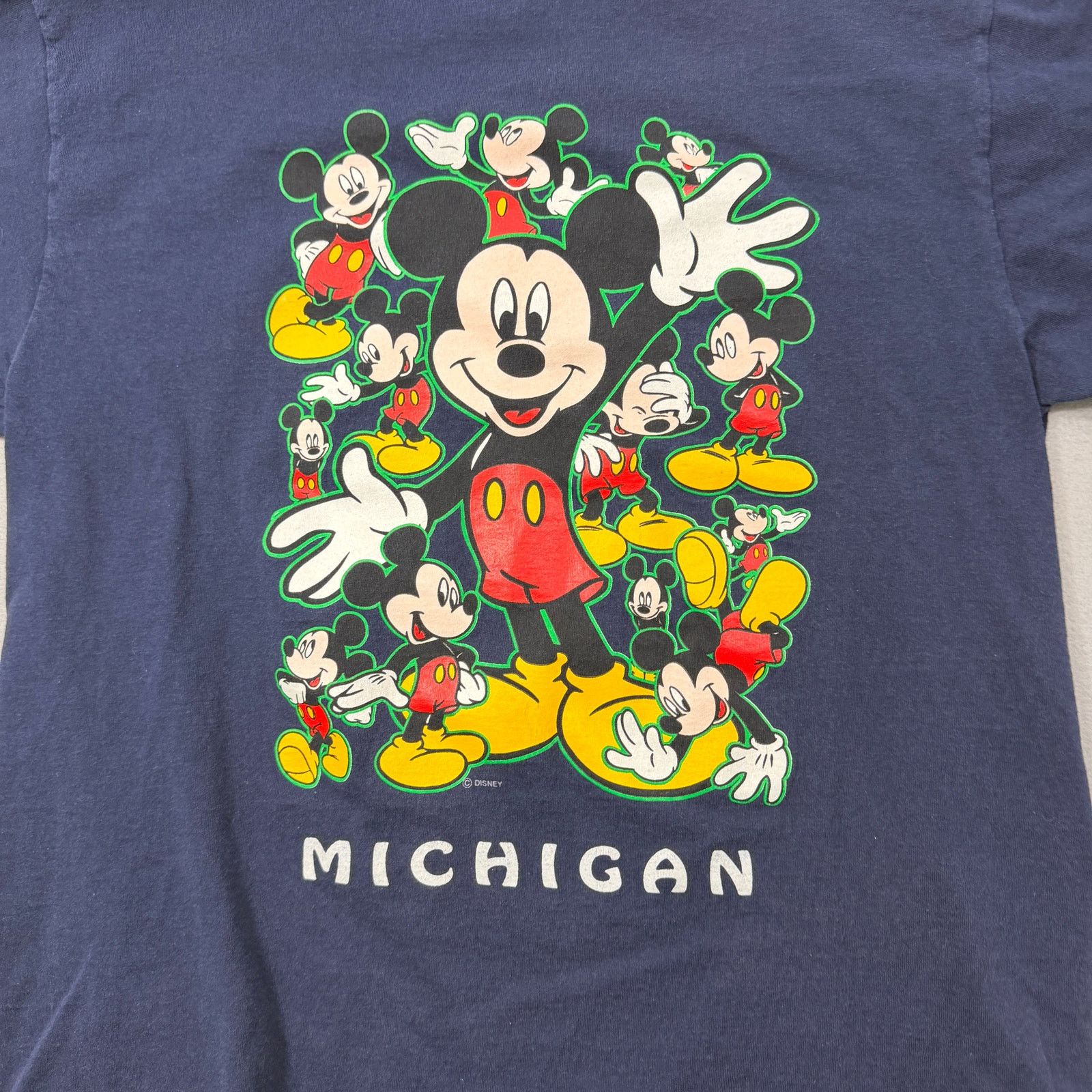 Vintage Vintage Disney Michigan Mickey Mouse Shirt Large Blue 90s Size US L / EU 52-54 / 3 - 2 Thumbnail