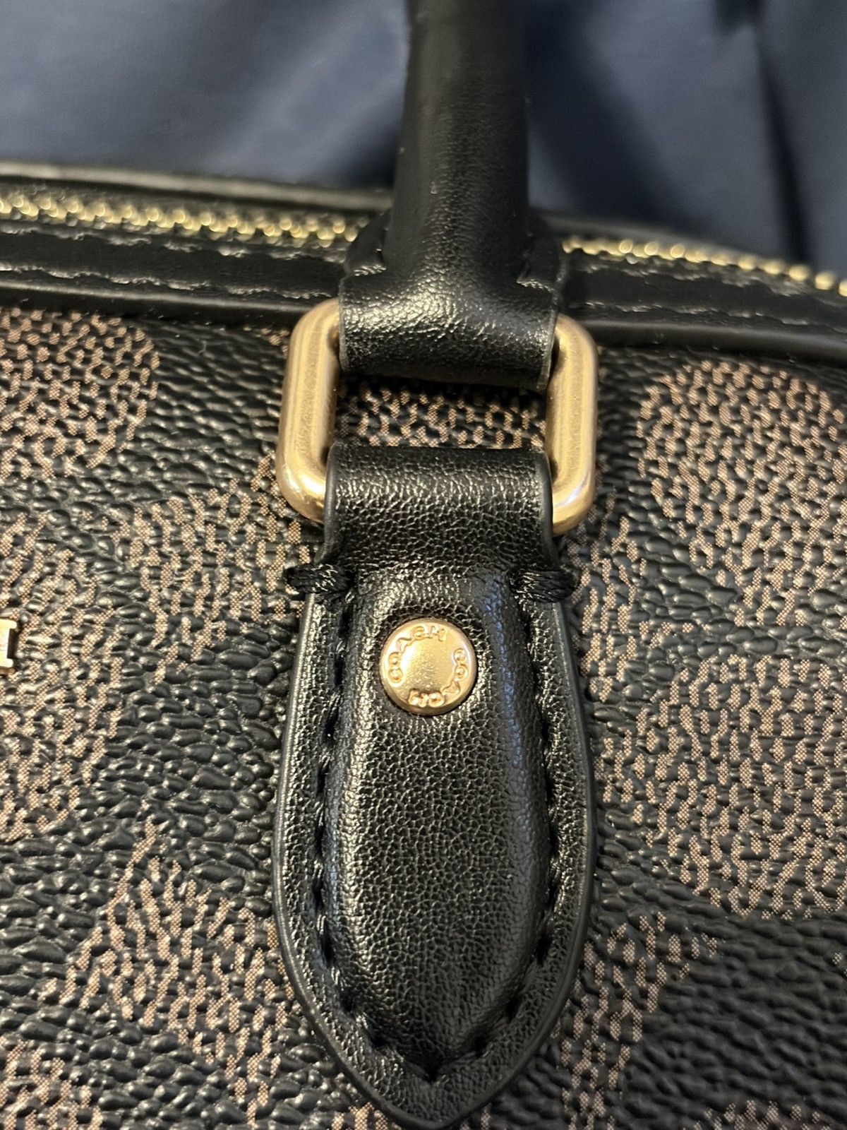 Coach Coach handbag in mini rowan leather Size ONE SIZE - 7 Thumbnail