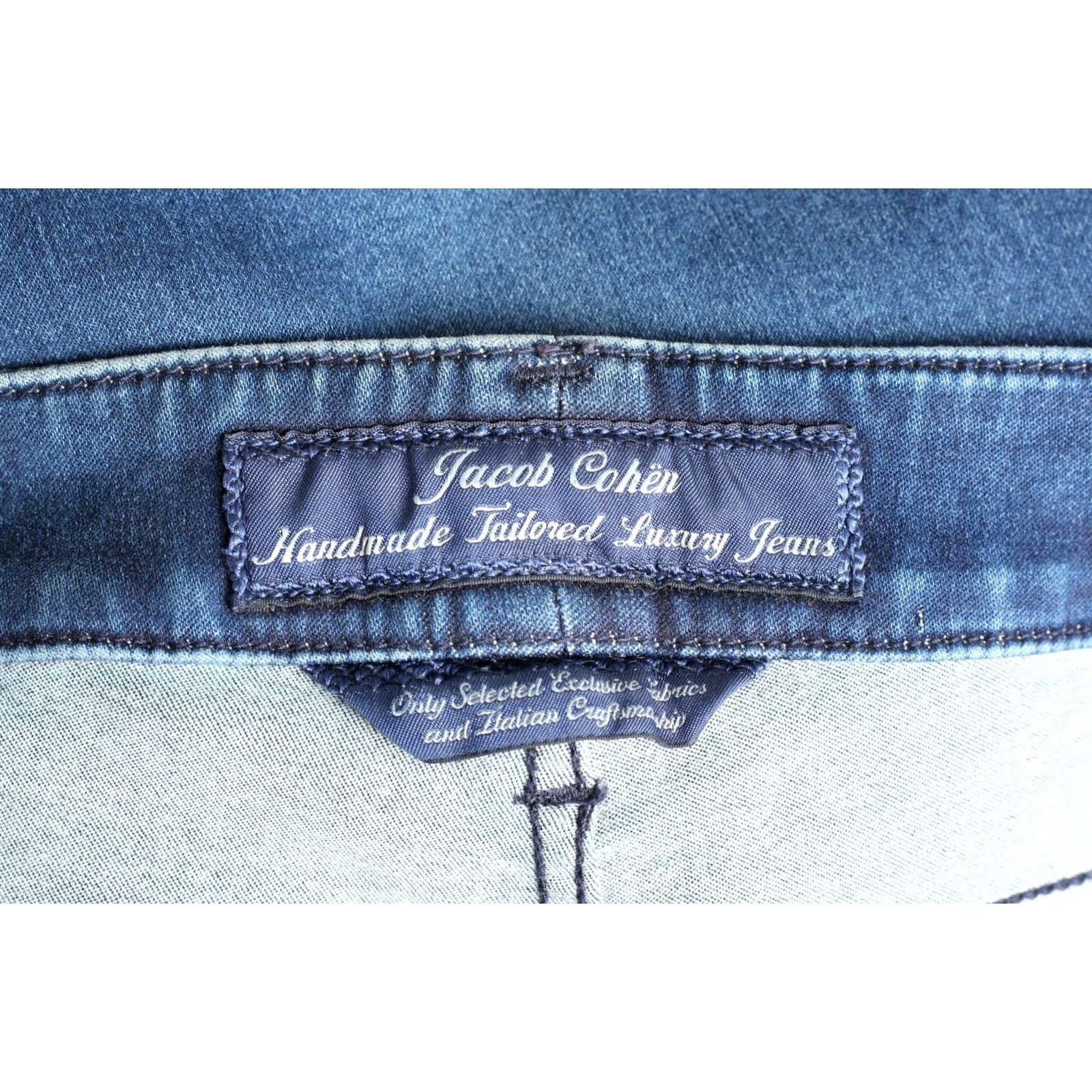 Jacob Cohen JACOB COHEN JOCELYN Slim Stretch Jeans Women 32 Blue Denim Modern 5-Pocket Rise Mid Mens Womens Girls Boys Size 24" / US 00 / IT 34 - 6 Thumbnail
