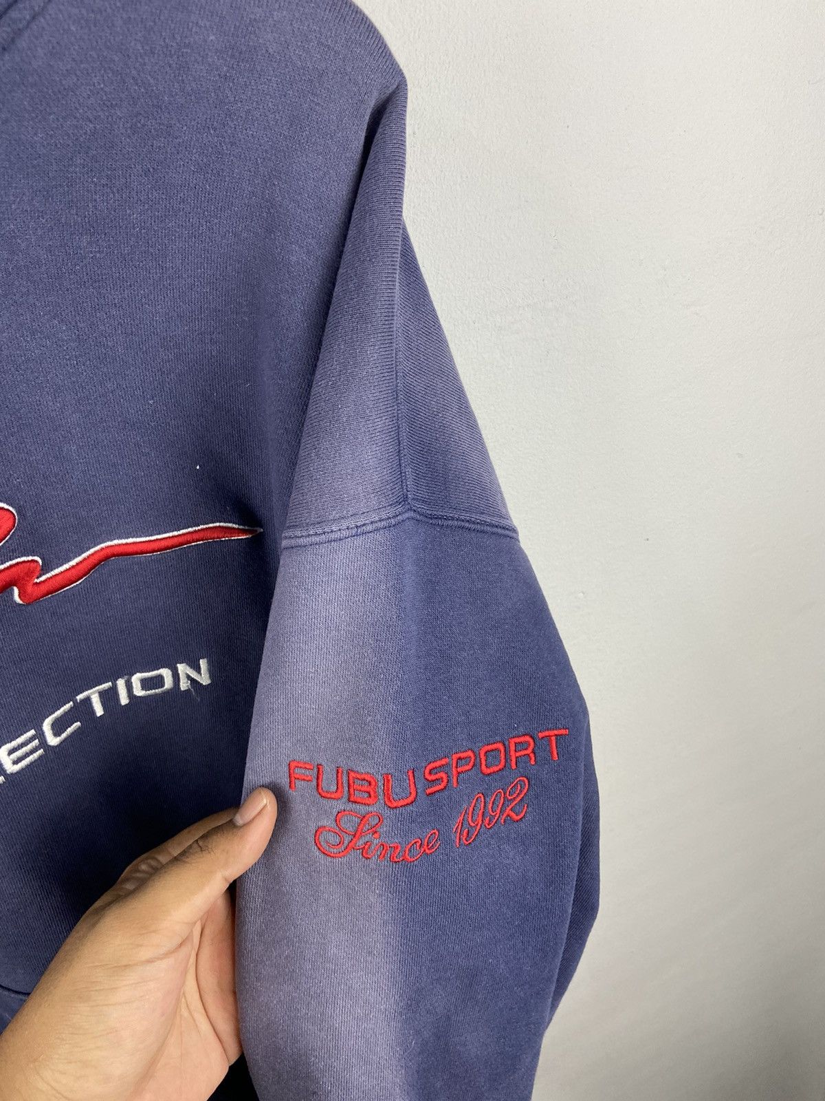Fubu × Vintage Vintage Fubu Collection Sweater Hoodies Size US XL / EU 56 / 4 - 6 Thumbnail