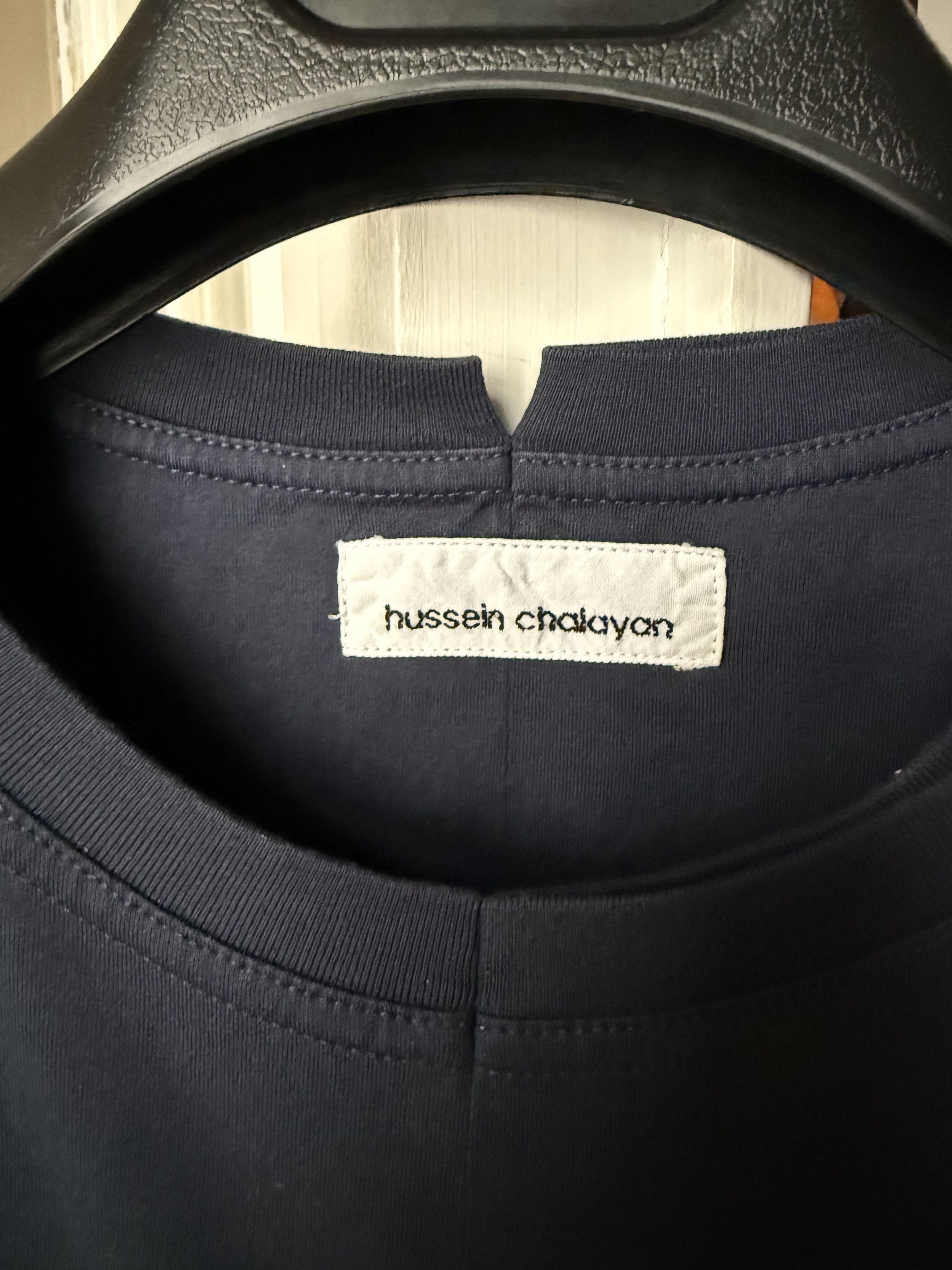 Hussein Chalayan HUSSEIN CHALAYAN DOUBLE T-SHIRT WORN TWICE IN SIZE IT-44 Size US S / EU 44-46 / 1 - 9 Thumbnail