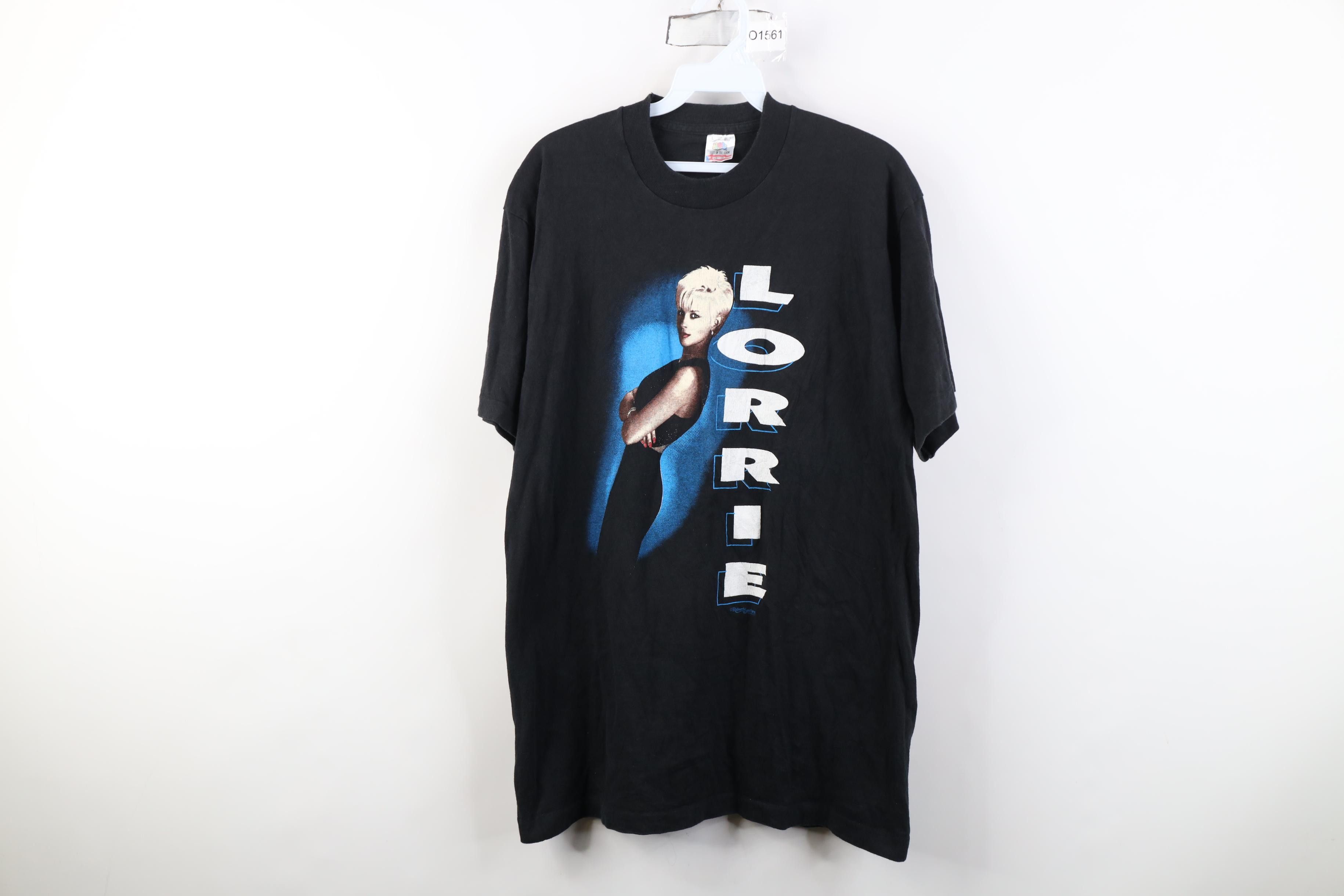 Vintage Vintage 90s Country Music Lorrie Morgan Band T-Shirt USA Size US L / EU 52-54 / 3 - 1 Thumbnail