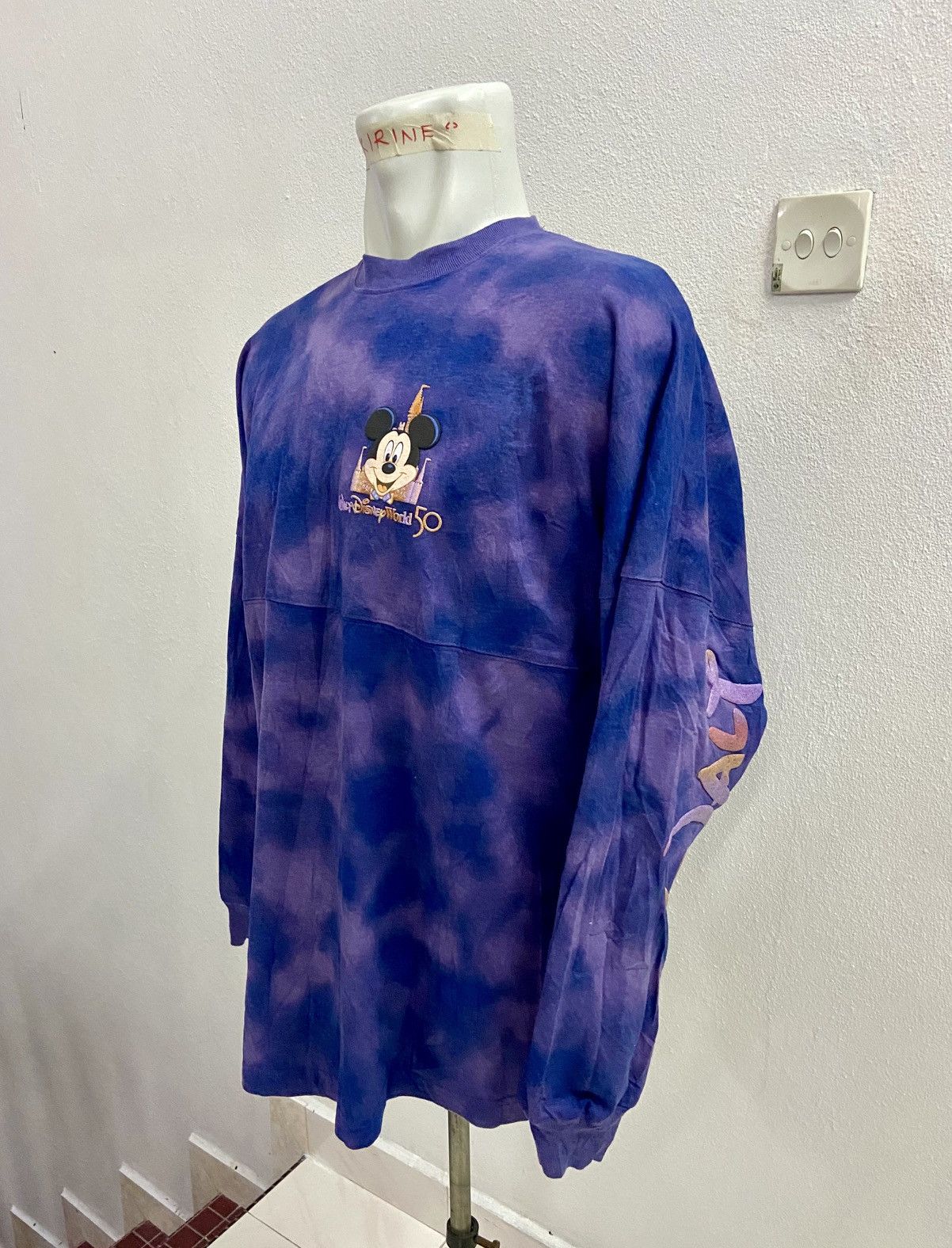 Disney Walt Disney World 50th Anniversary Tie Dye Spirit Jersey Size US M / EU 48-50 / 2 - 5 Thumbnail