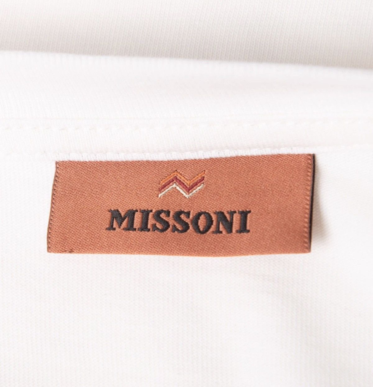 Missoni Missoni Knit Panel T-Shirt L white $500 Size US L / EU 52-54 / 3 - 4 Thumbnail
