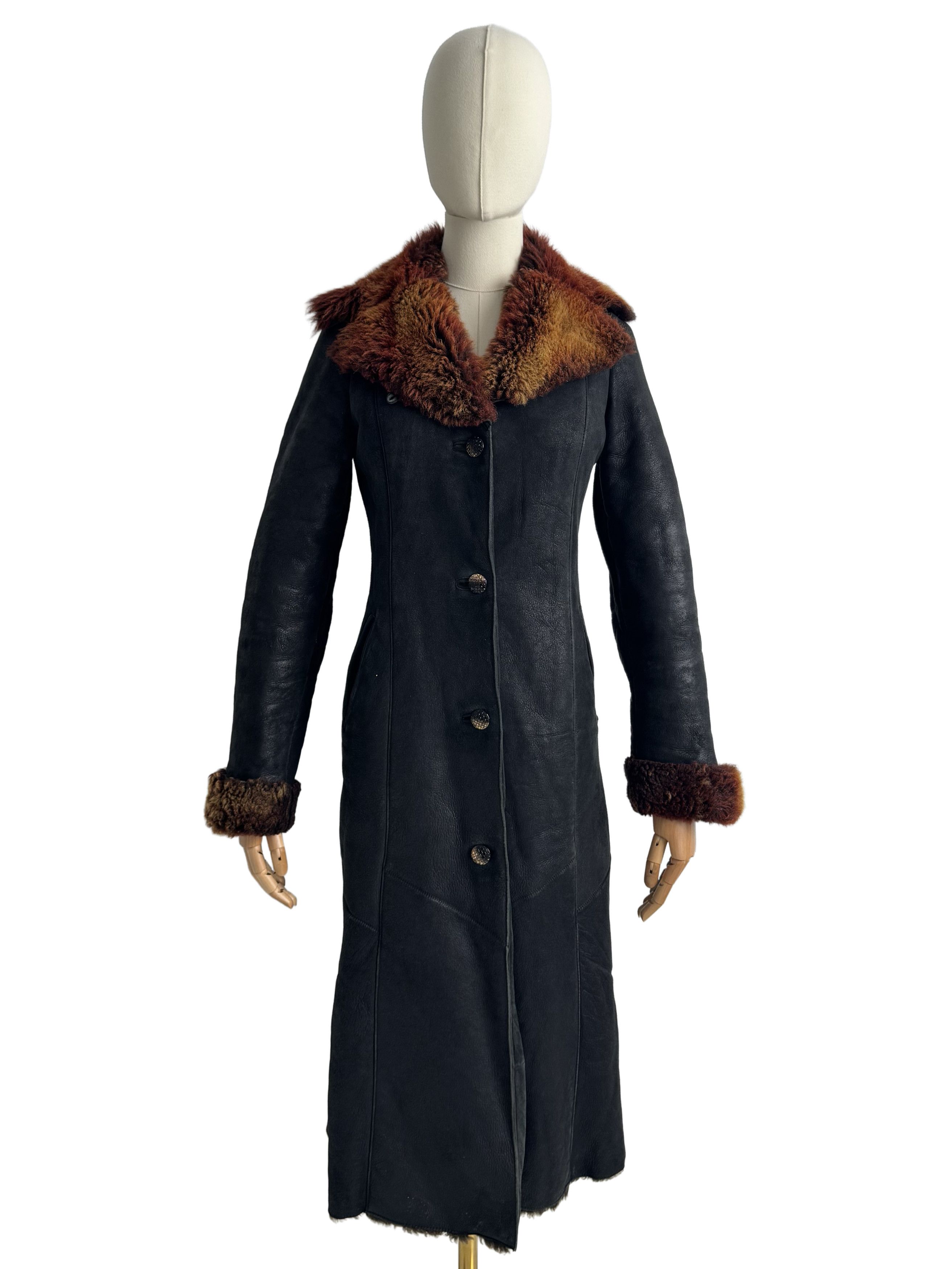 Vintage Vintage Real Sheepskin Coat Size XS / US 0-2 / IT 36-38 - 2 Thumbnail