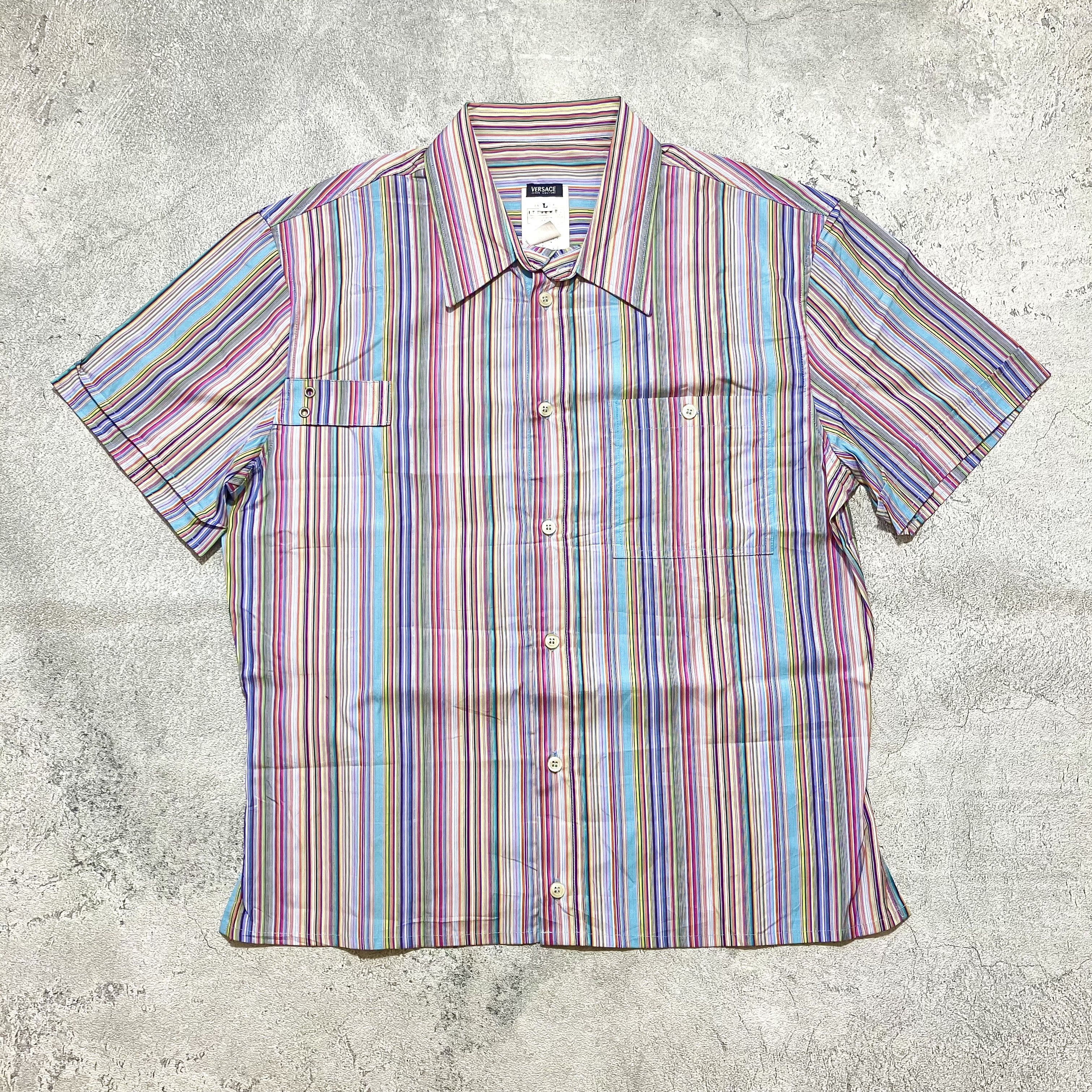 Versace Jeans Couture Versace Jeans Couture Multi-colors striped shirts Size US L / EU 52-54 / 3 - 1 Thumbnail