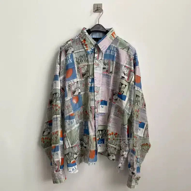 Martine Rose Martine Rose poster shirt. Size US M / EU 48-50 / 2 - 1 Thumbnail
