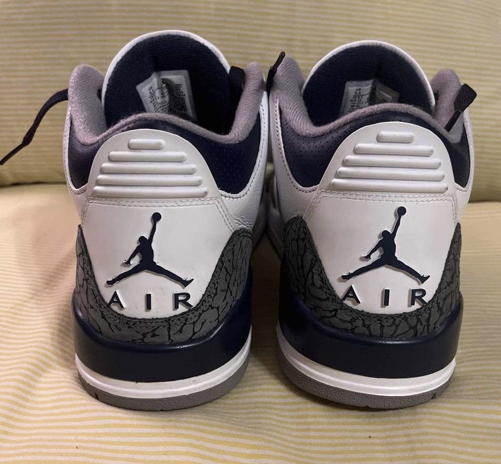 Jordan Brand × Nike Air Jordan 3 Retro Midnight Navy Size US 9.5 / EU 42-43 - 1 Thumbnail