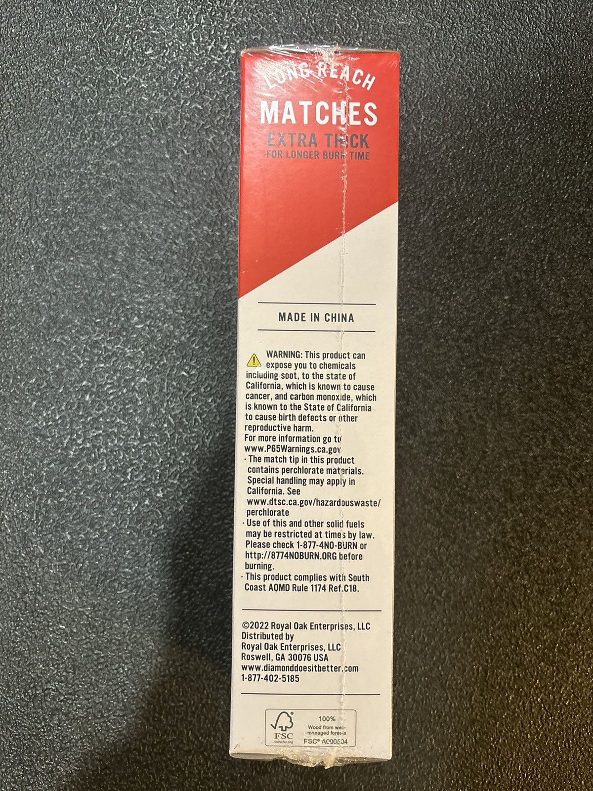 Supreme Supreme®/Diamond Matches (Pack of 75) in Red Size ONE SIZE - 4 Thumbnail