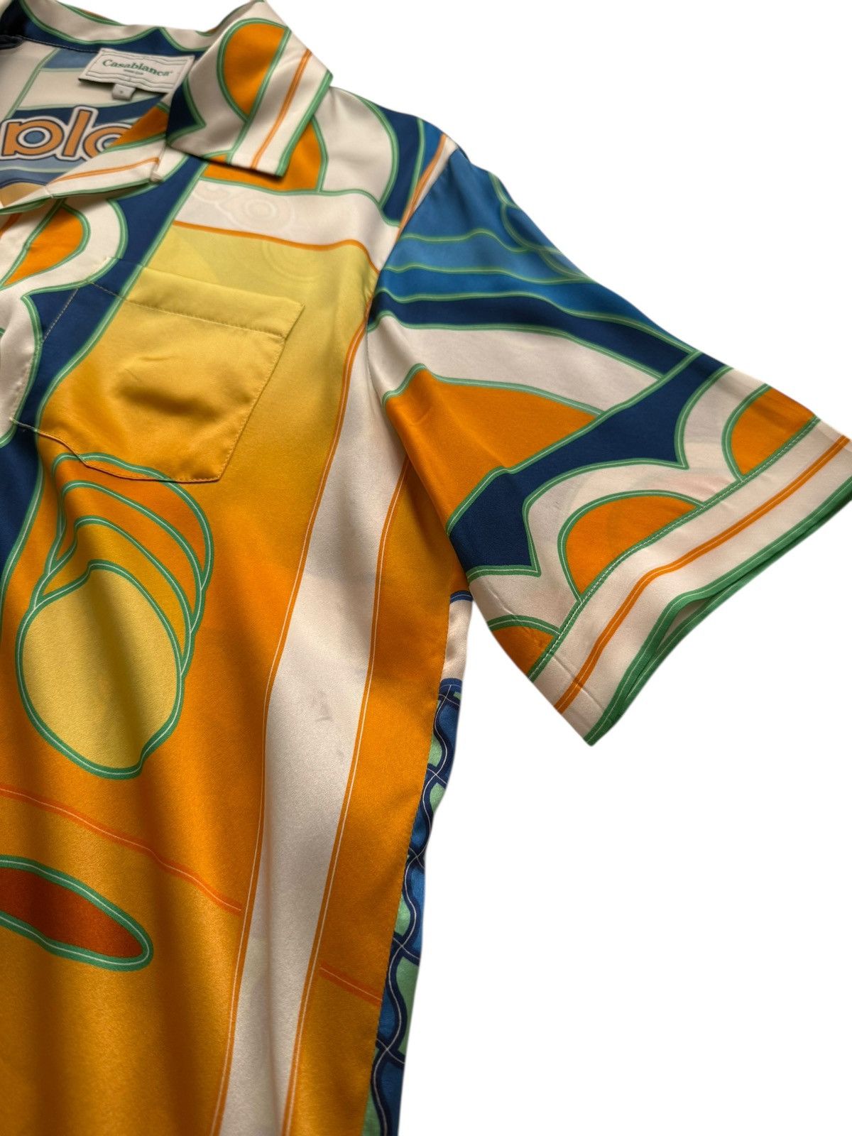 Casablanca Cuban Collar Cowboy Rodeo Silk Shirt Size US S / EU 44-46 / 1 - 4 Thumbnail