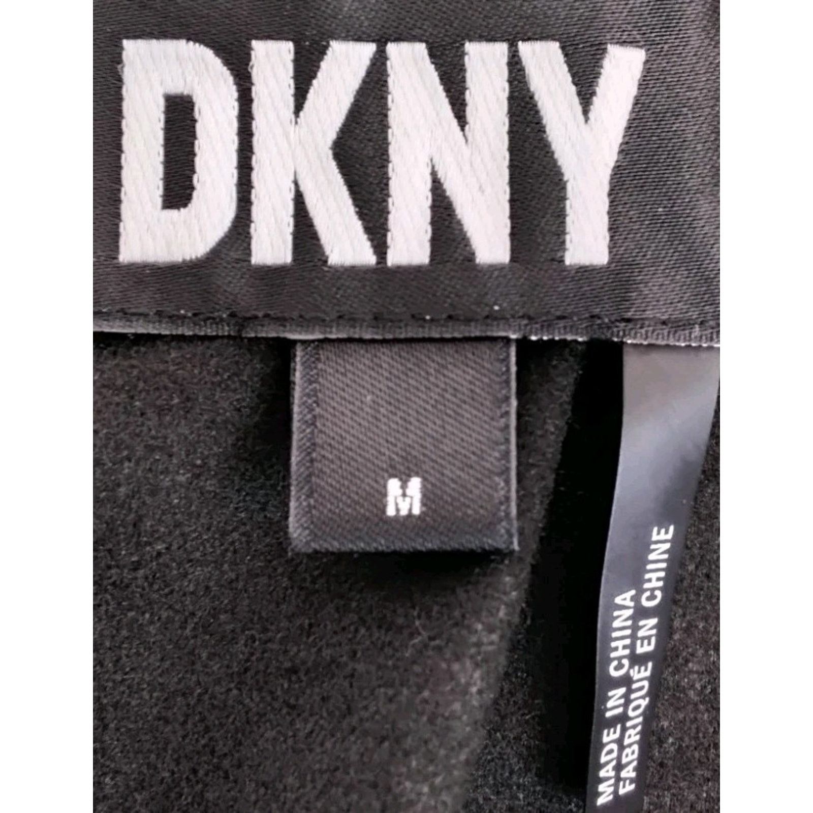 DKNY DKNY Pleather A-Line Skirt Women's M Black Pleats Midi NWT Size 32" / US 10 / IT 46 - 10 Thumbnail
