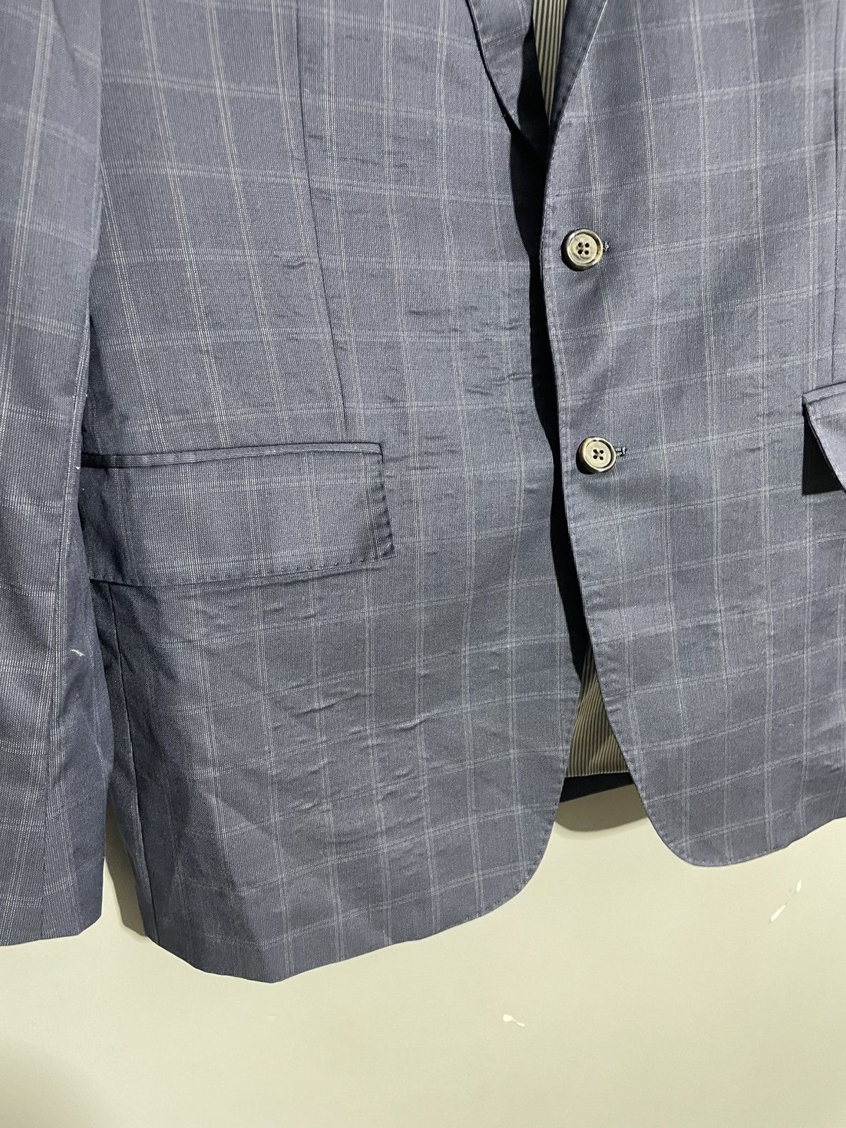 Todd Snyder Todd Snyder Mayfair Fit Check pattern wool mens suit Size 42R - 16 Thumbnail