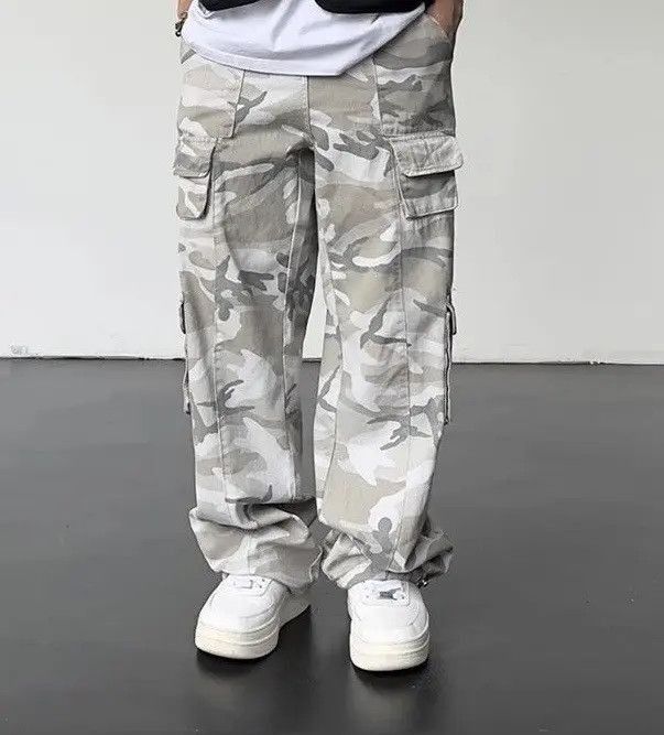 Japanese Brand Y2K Camo Cargo Pants Men Size US 32 / EU 48 - 4 Thumbnail
