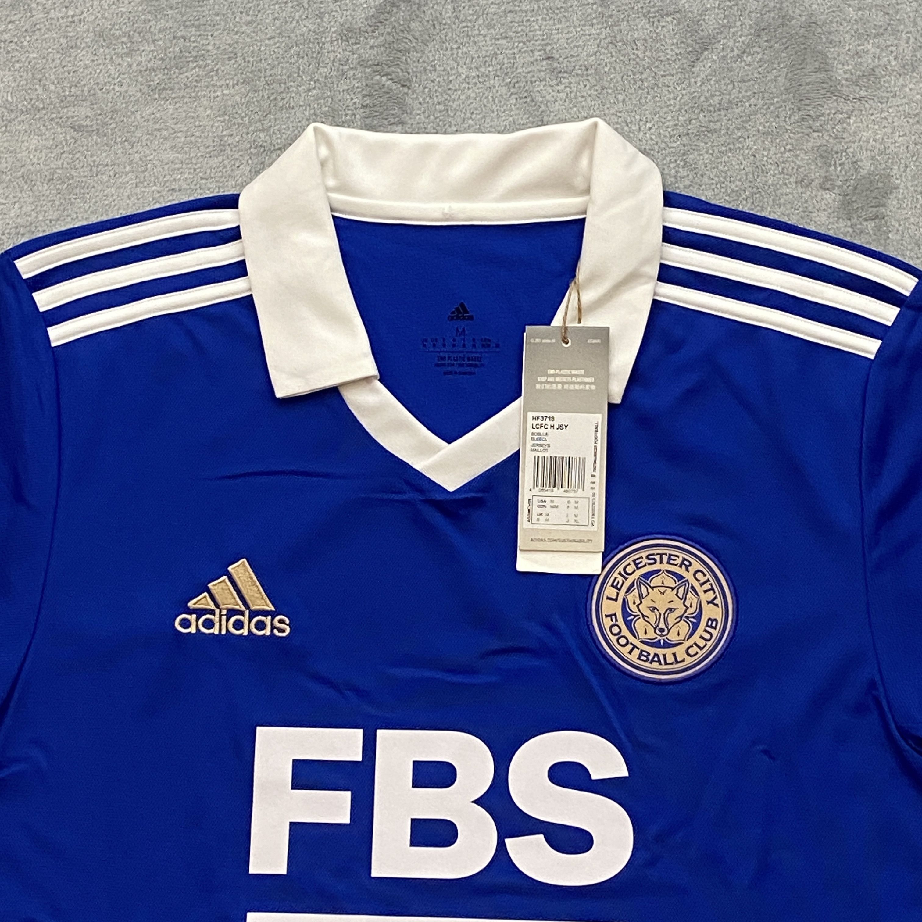Adidas LEICESTER CITY FC Futbol Home Jersey Medium 2022-23 Soccer Size US M / EU 48-50 / 2 - 5 Thumbnail