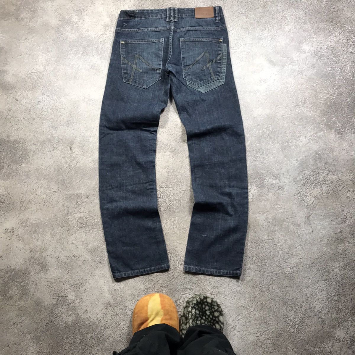 Vintage Vintage Y2K Baggy Distressed Flared Jeans Grunge Skater 30 Size US 30 / EU 46 - 4 Thumbnail