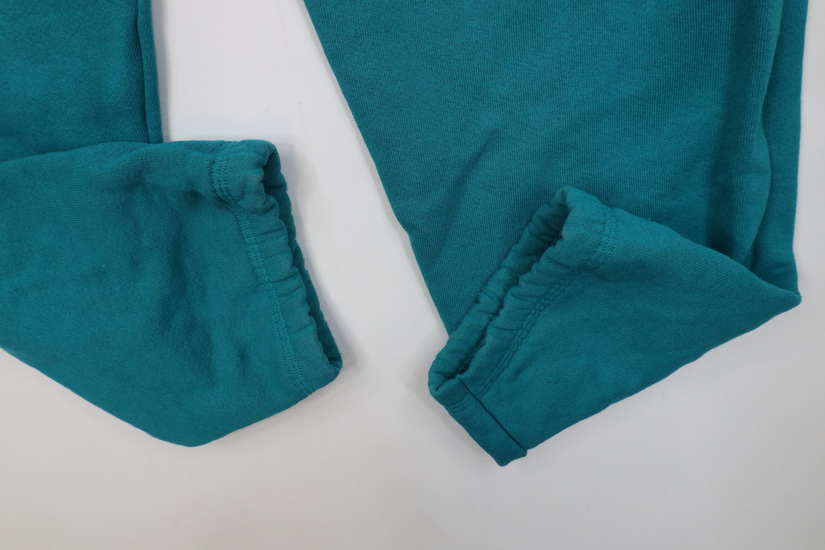 Vintage Vintage 90s Streetwear Sweatpants Joggers Pants Teal USA Size US 36 / EU 52 - 5 Thumbnail